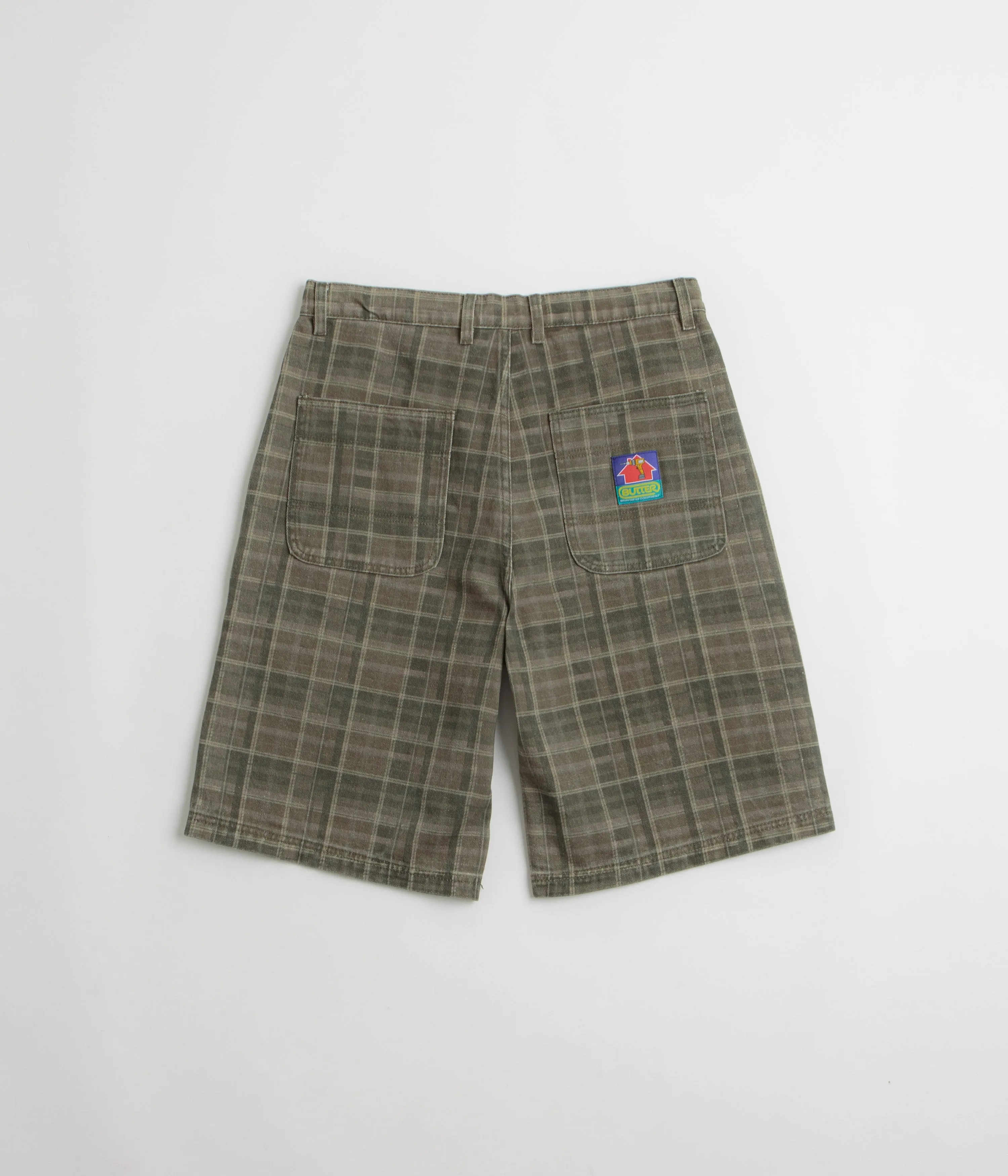 Outdoor Activity Butter Goods Work Shorts - Washed Plaid