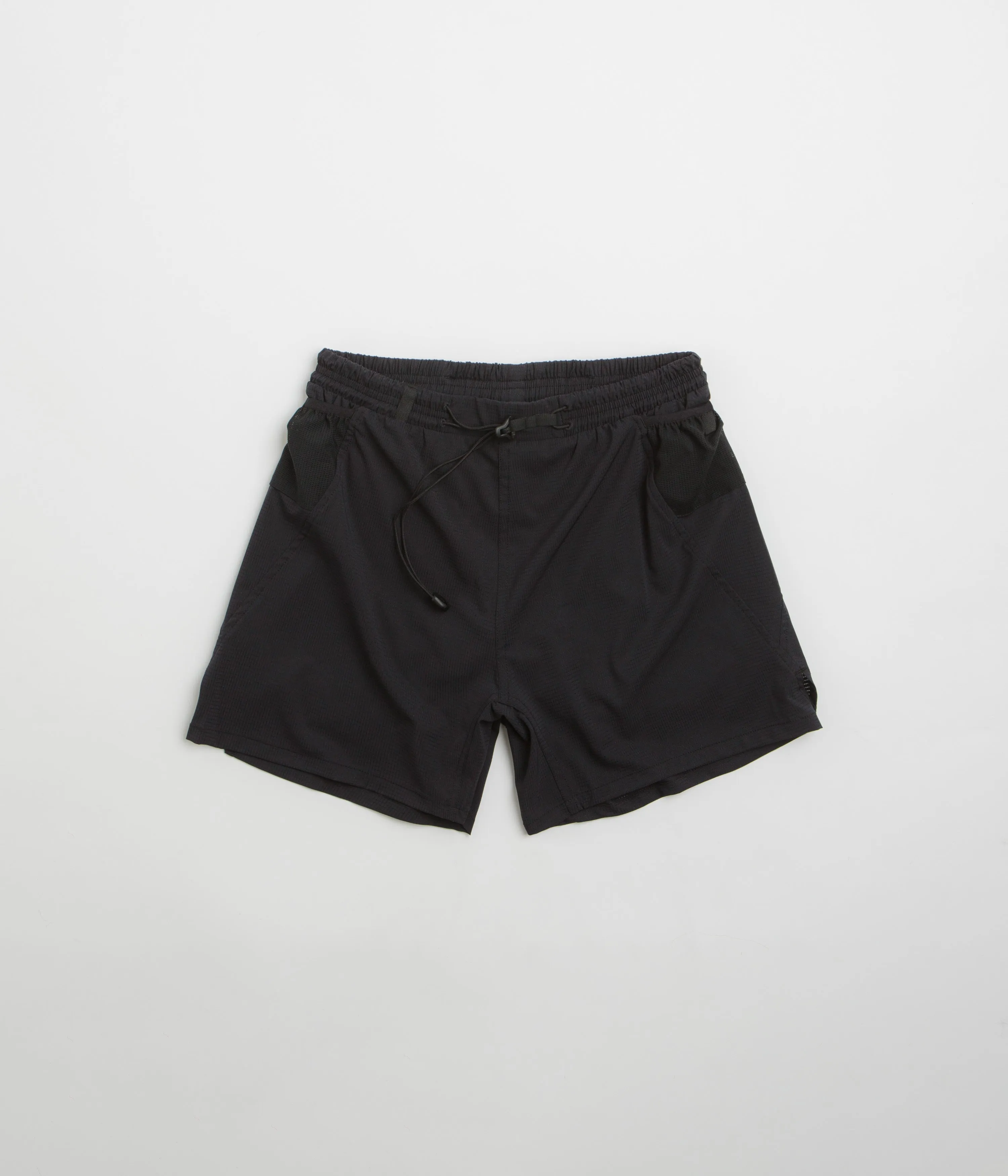 Cayl Light Flow Running Shorts - Black Fun Patterns