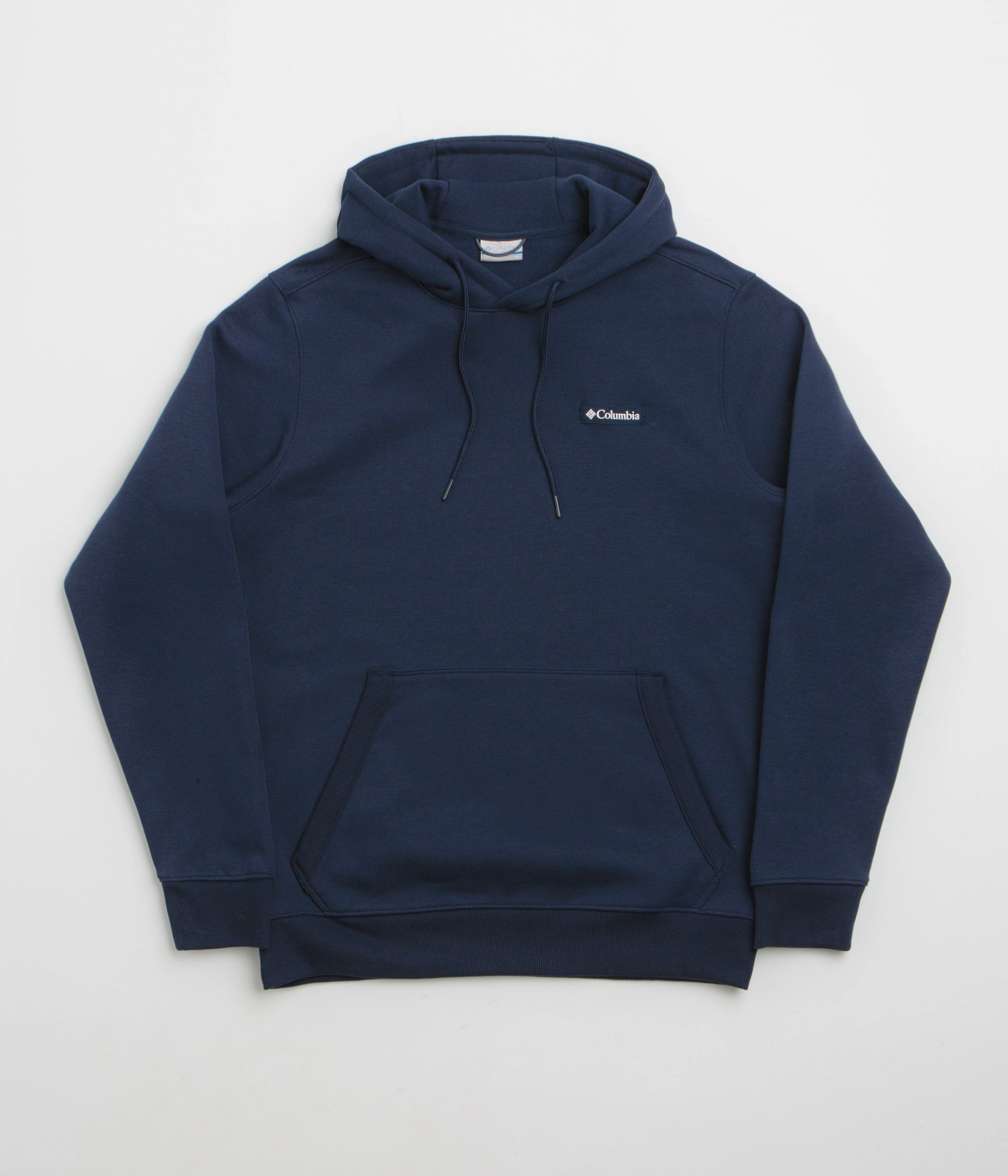 Punk style Columbia Meridian Creek Graphic Hoodie - Collegiate Navy / Branded Blanket