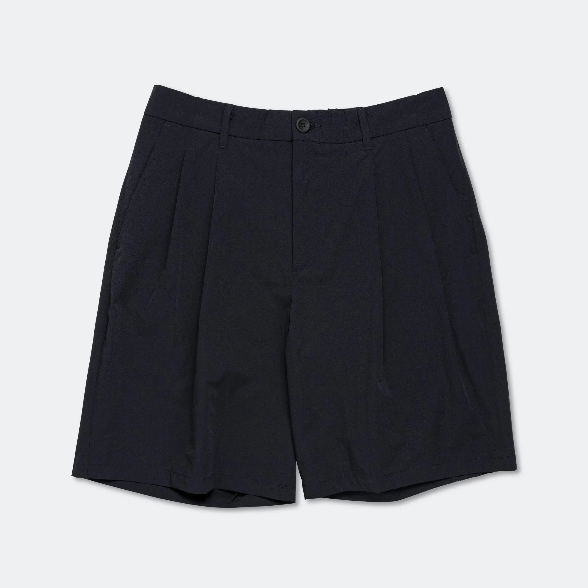 Skinny Fit Benn Travel Light Shorts - Dark Navy