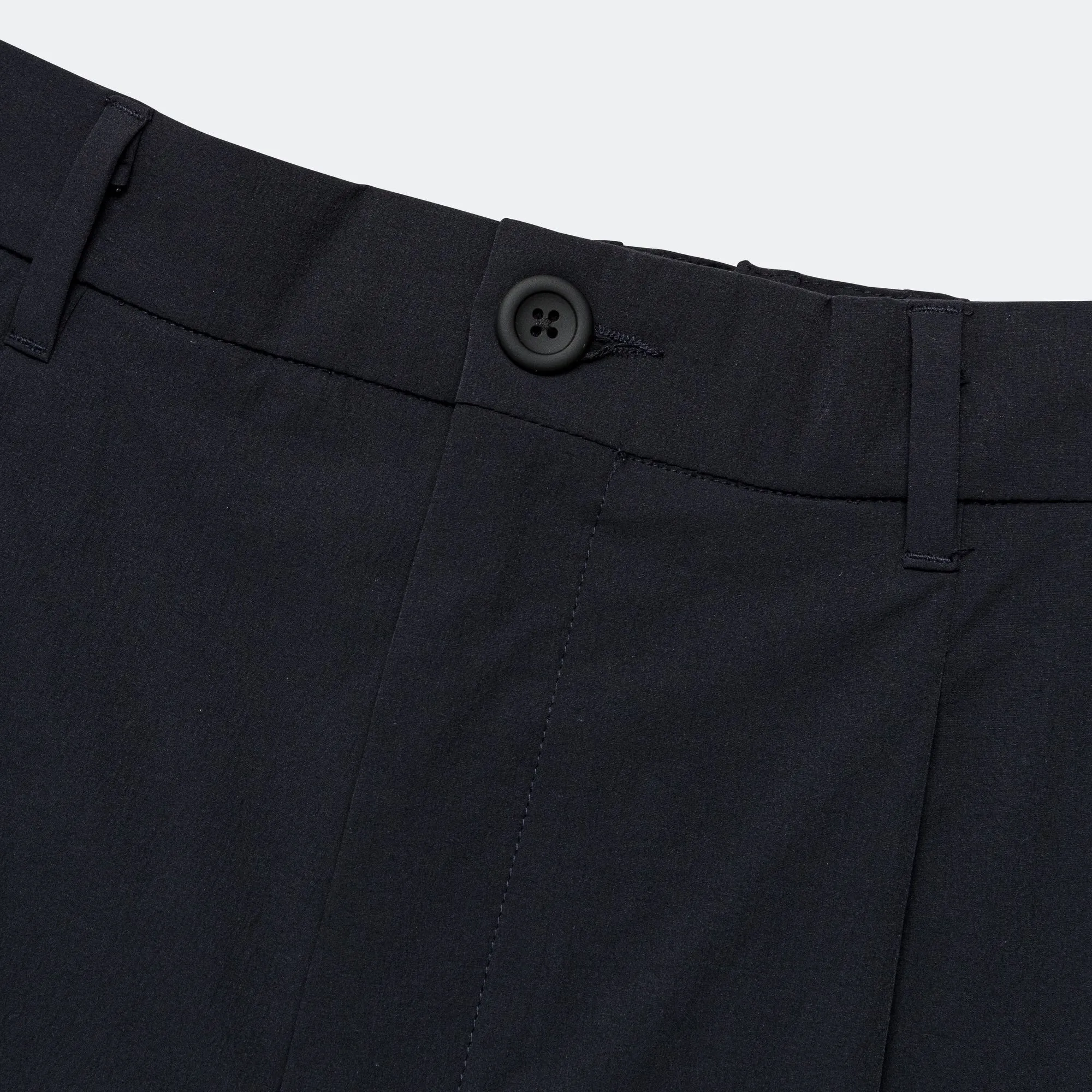 Casual Elegance ribbed texture Benn Travel Light Shorts - Dark Navy