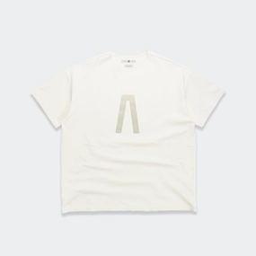 Ribbed Neckline Travel Light Athletics QuickDry Jersey Tee - Crew White