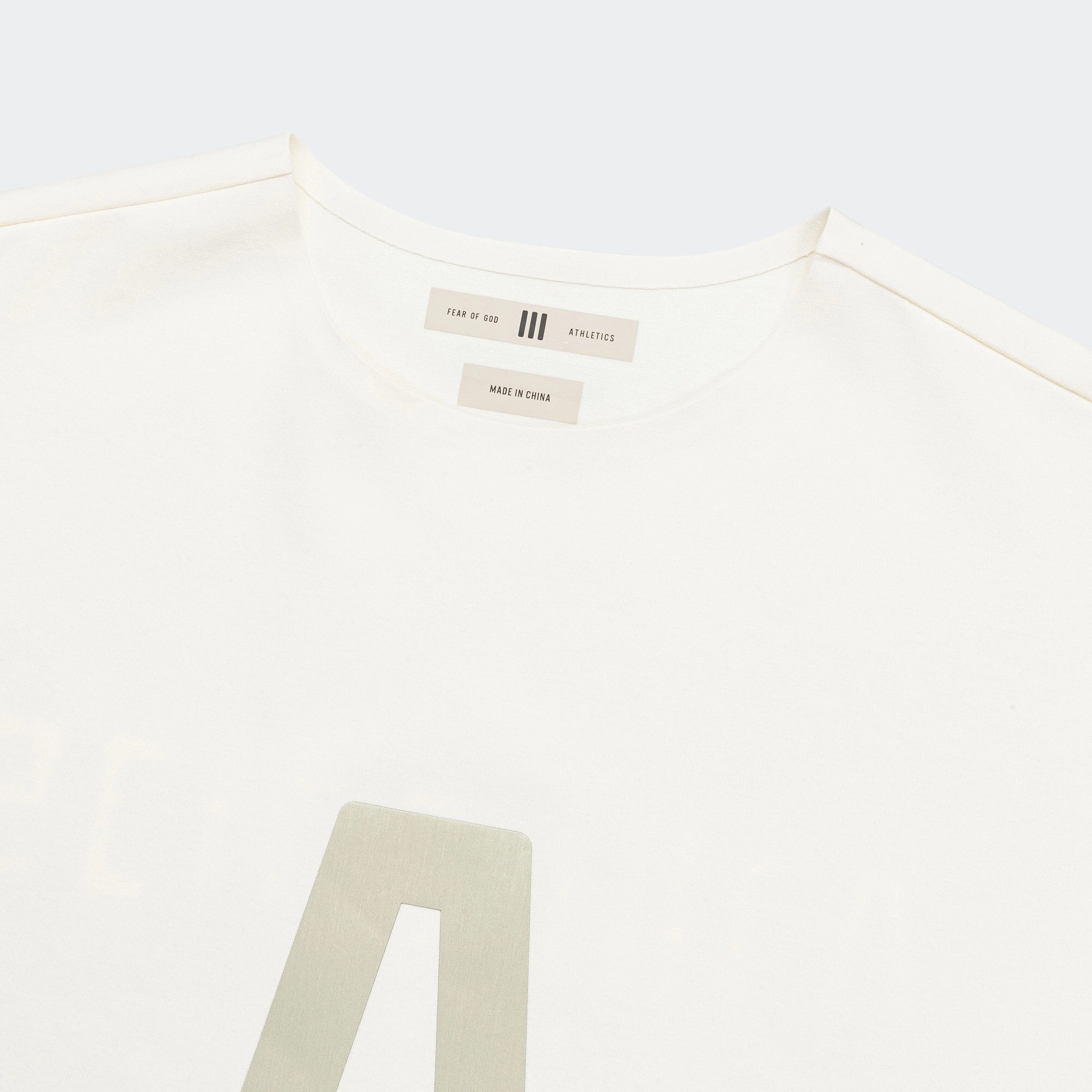 Athletics QuickDry Jersey Tee - Crew White warm weather Easy Wear Style