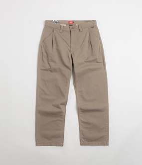 Vans Skate Loose Pleated Pants - Walnut TearResistantMaterial