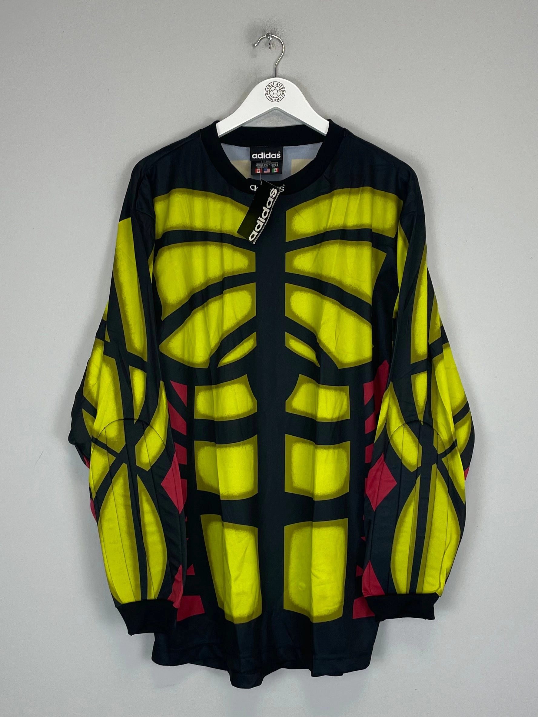 Pre Shrunk Fabric Breathe Fit 1995 ADIDAS 'TERMINATOR' *BNWT* GK TEMPLATE SHIRT (L)