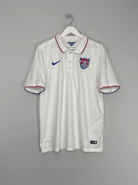 Fast Cooling Mesh Ventilation Panels 2014/15 USA HOME SHIRT (XL) NIKE
