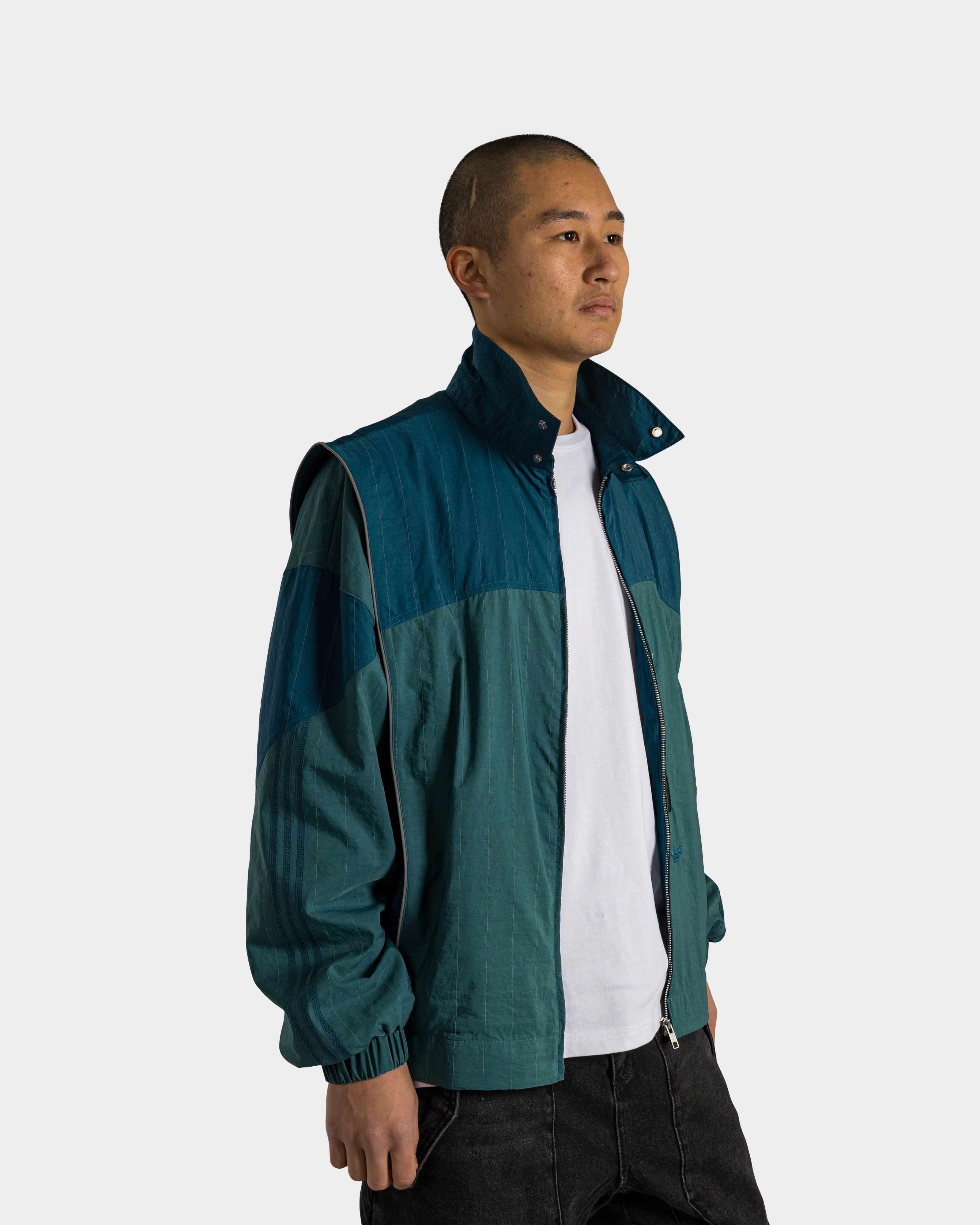 Camo Print Venice Wind Jacket - Tech Mineral