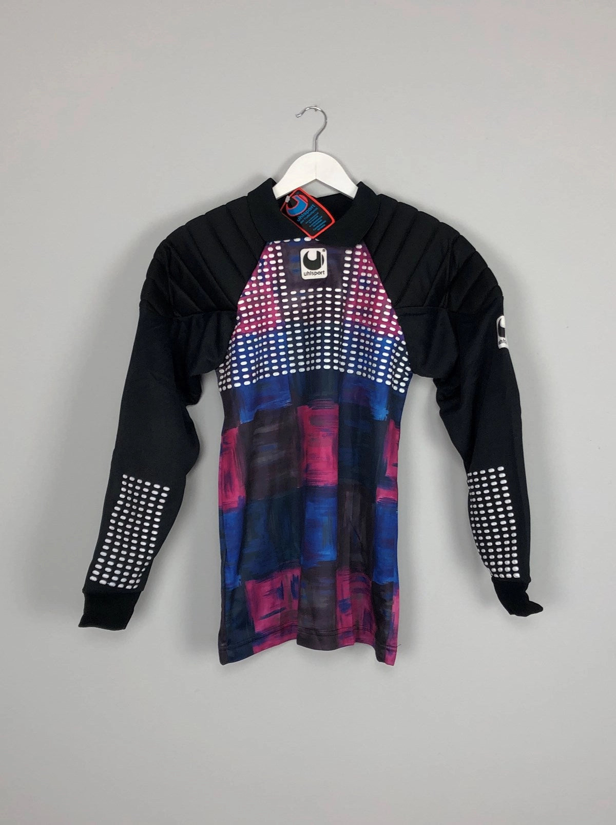 1992 UHLSPORT #1 *BNWT* GK TEMPLATE SHIRT (S) Effortless Fit Street Ready