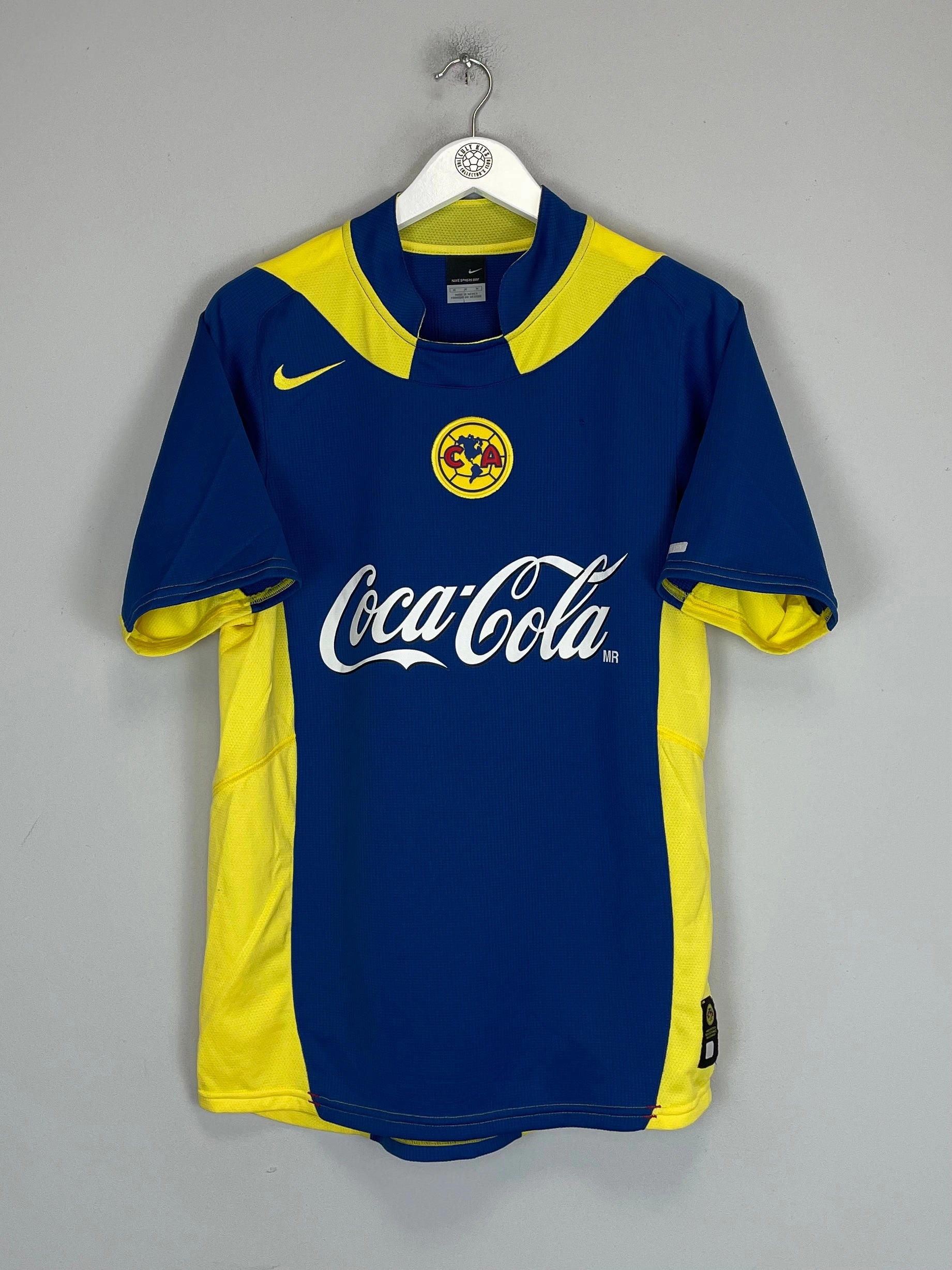 2004/05 CLUB AMERICA AWAY SHIRT (M) NIKE Quick Release Fastening