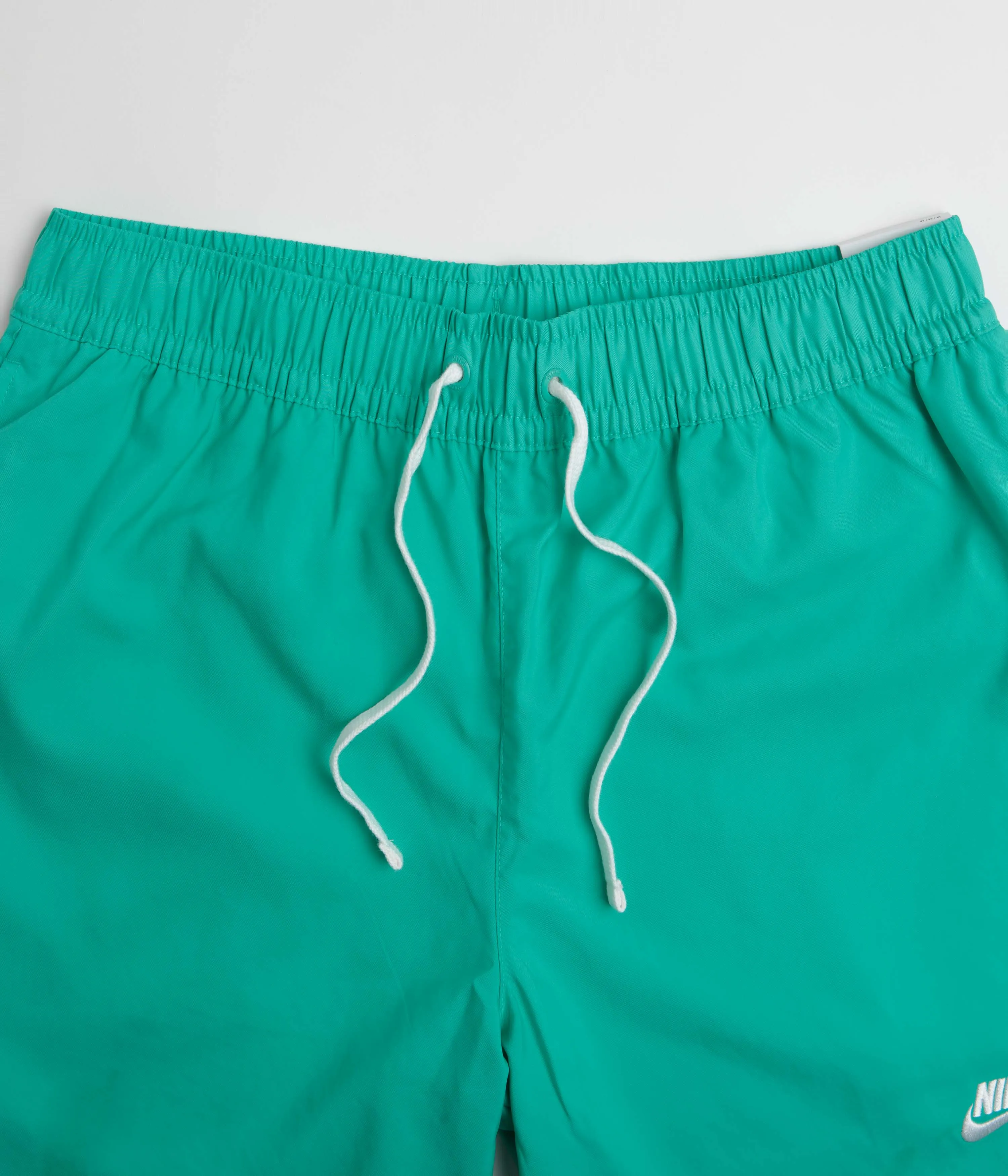 Home Style Nike Flow Shorts - Clear Jade / White
