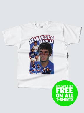 Timeless Comfort Smart Fit SAMPDORIA GIANLUCA VIALLI BOOTLEG TEE