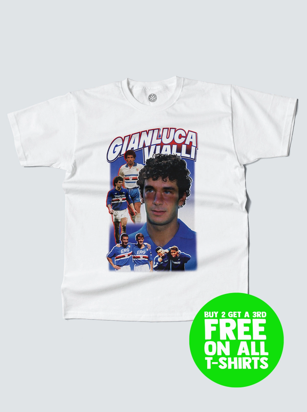 Everyday Layering SAMPDORIA GIANLUCA VIALLI BOOTLEG TEE
