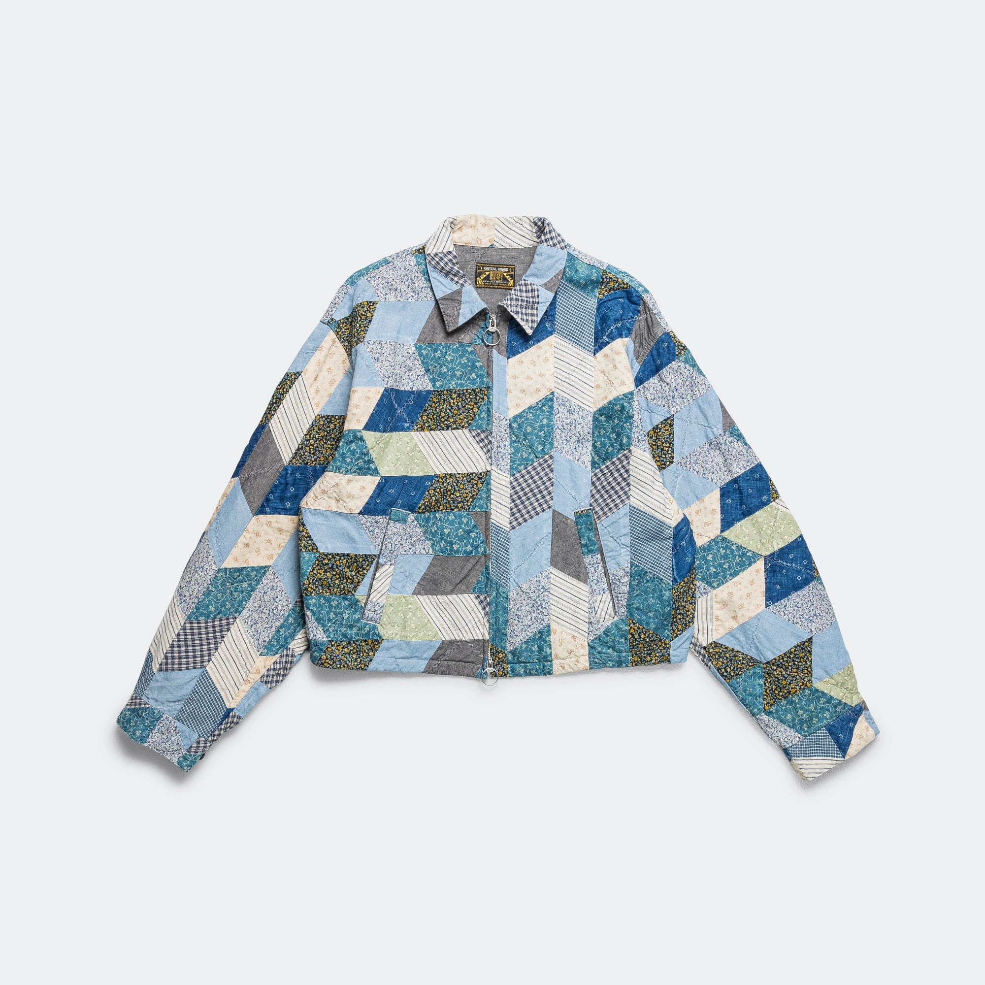 YABANE Quilt Patchwork Drizzler JKT - IDG WindproofTechnology