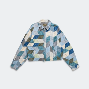 YABANE Quilt Patchwork Drizzler JKT - IDG WindproofTechnology