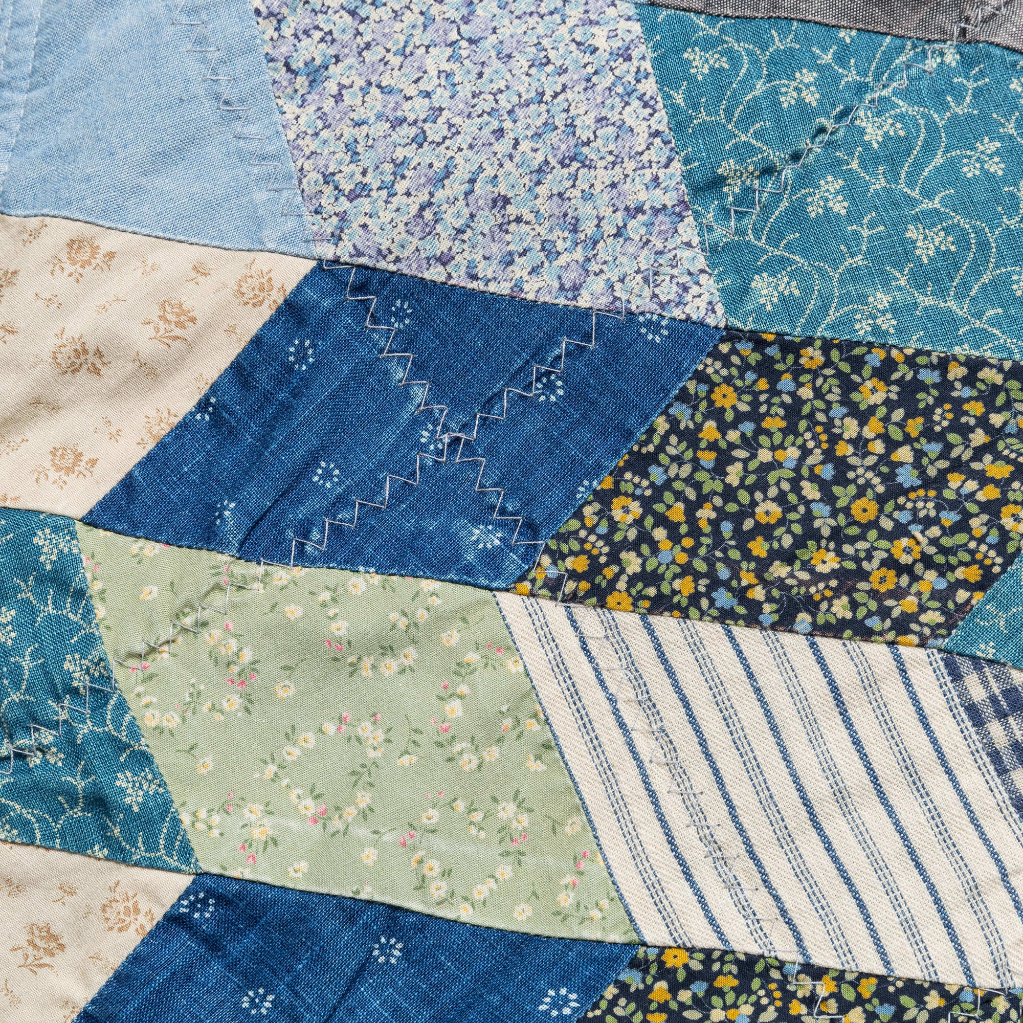 YABANE Quilt Patchwork Drizzler JKT - IDG Double Buttons Travel Functional Wear