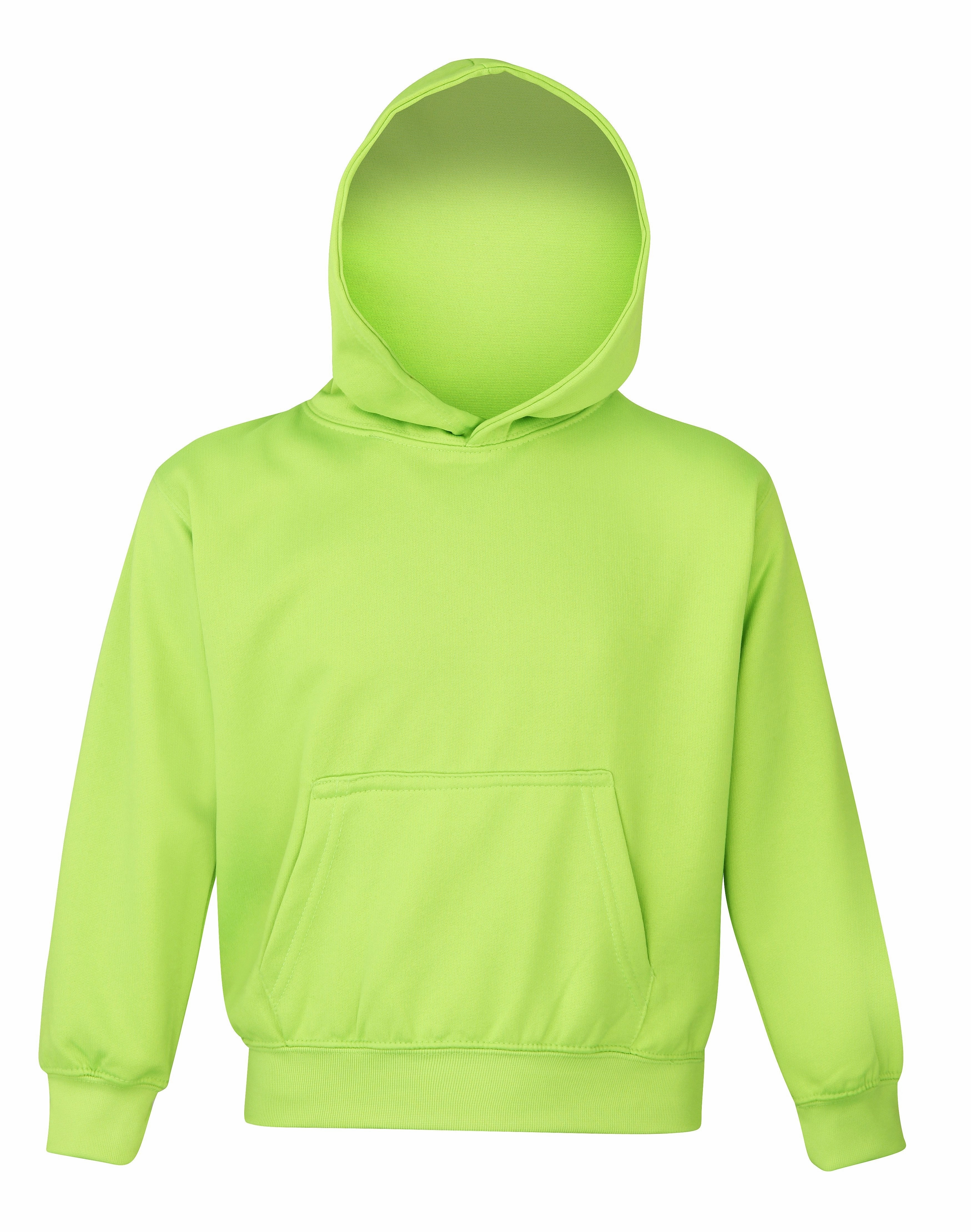 Kids Electric Hoodie | ELECTRIC GREEN All-day Comfort