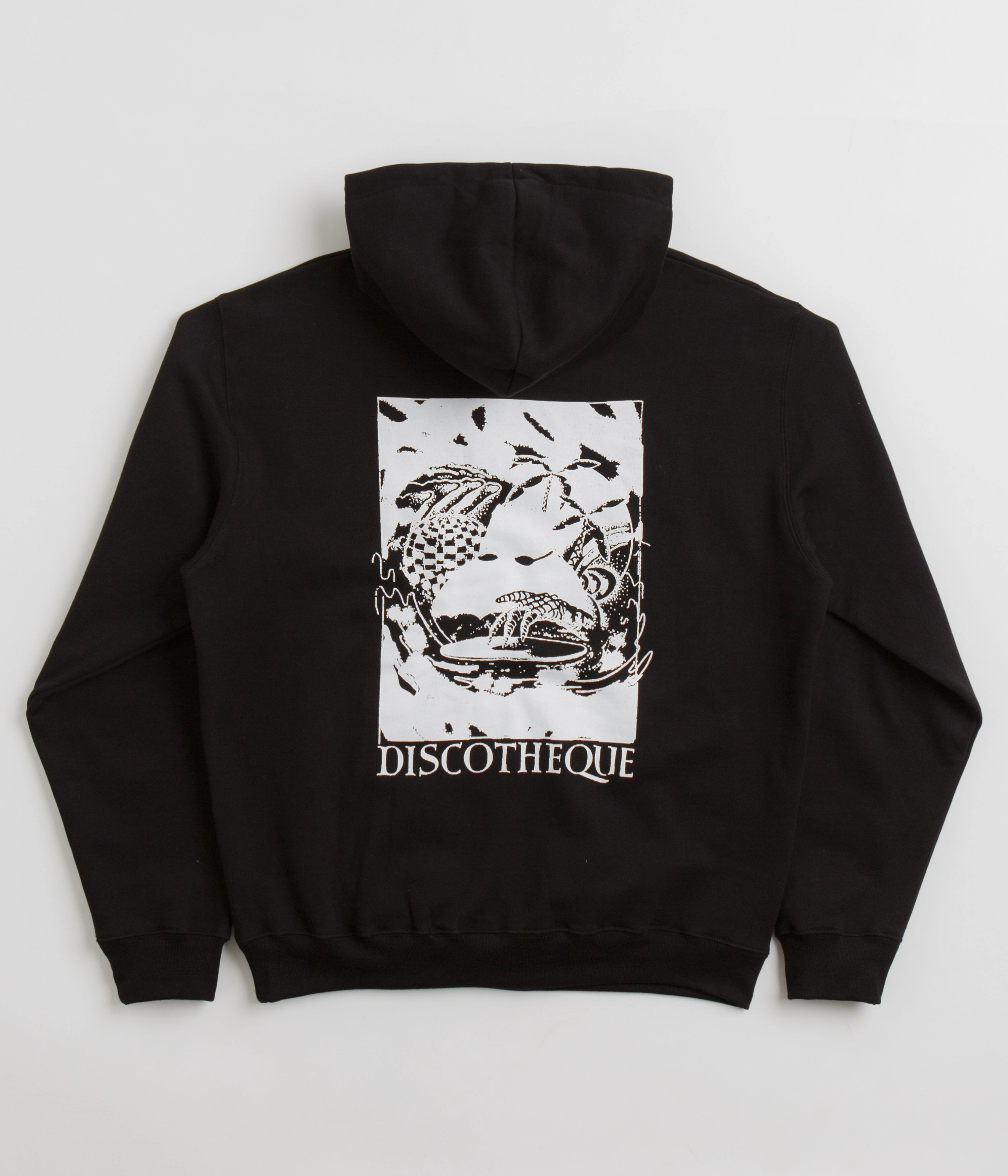 Polar Discoteque Dave Hoodie - Black Suede Feel