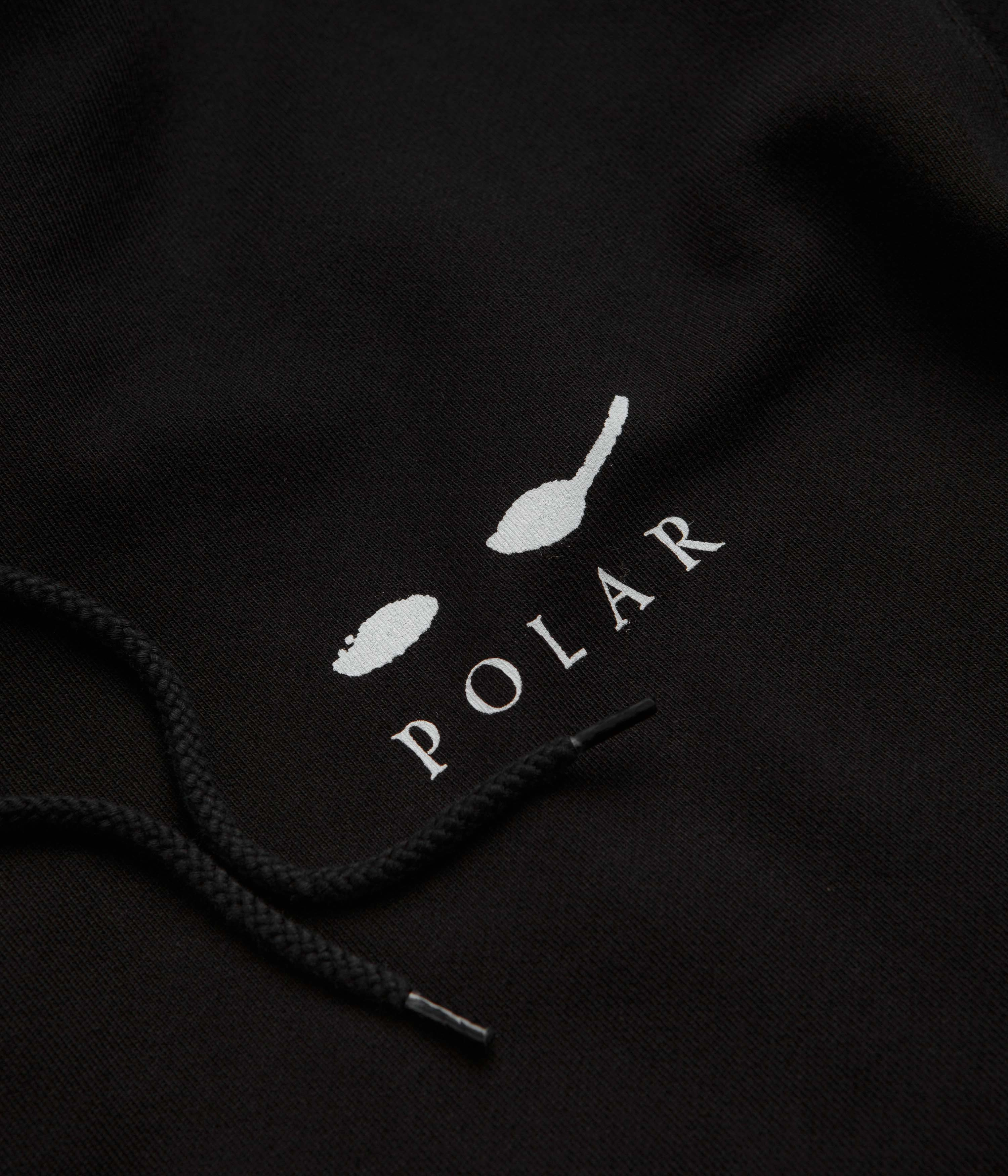 Polar Discoteque Dave Hoodie - Black skiing gear Branded Look