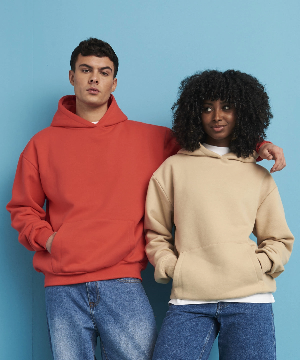 colorful Heavyweight Signature Hoodie | DEEP BLACK