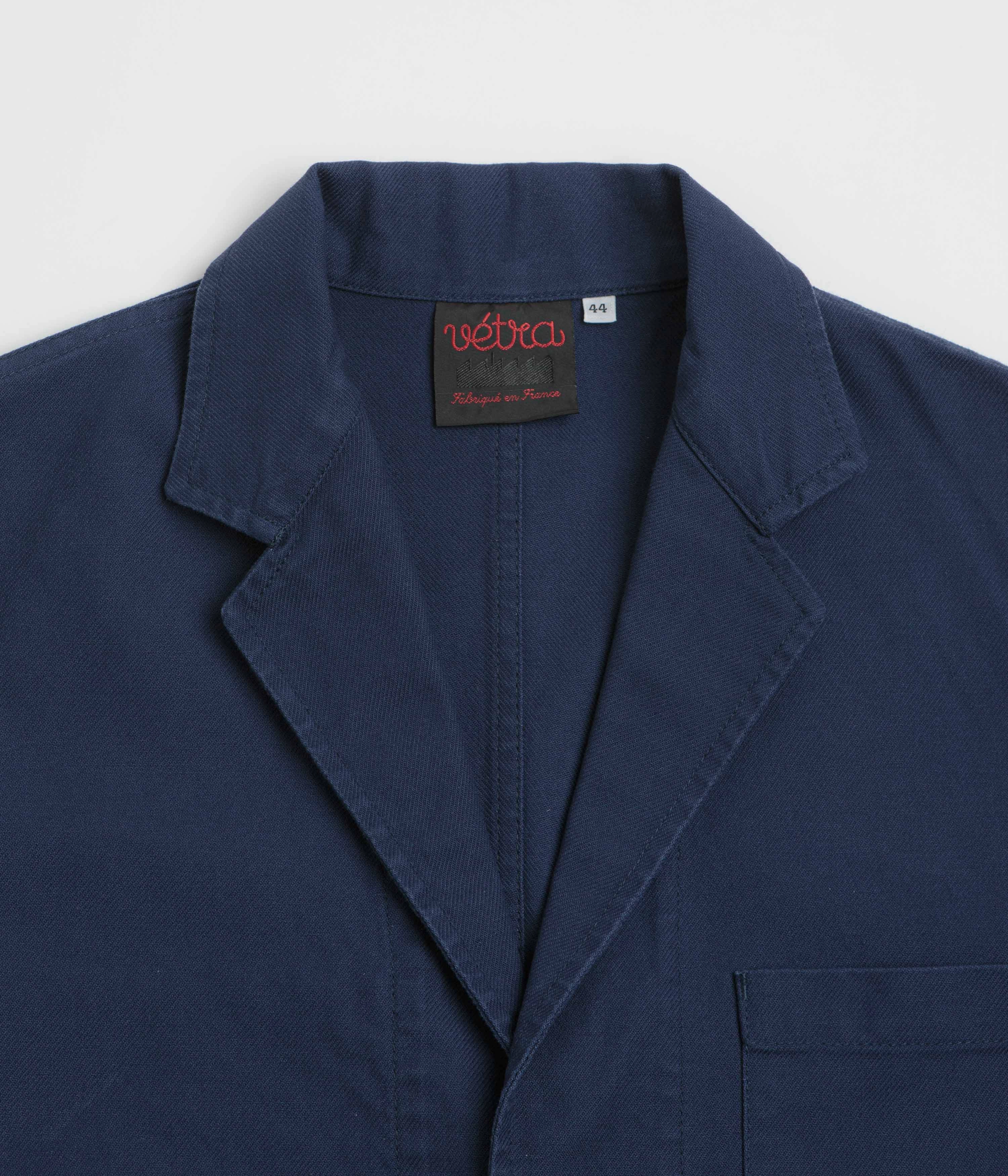 Eco-friendly Anti Pilling Vetra 14 Workwear Blazer - Navy