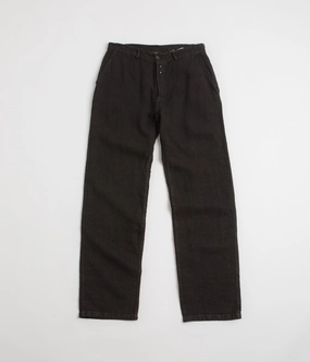 Essential Wear Vetra 503L Wide Leg Workwear Trousers - Black