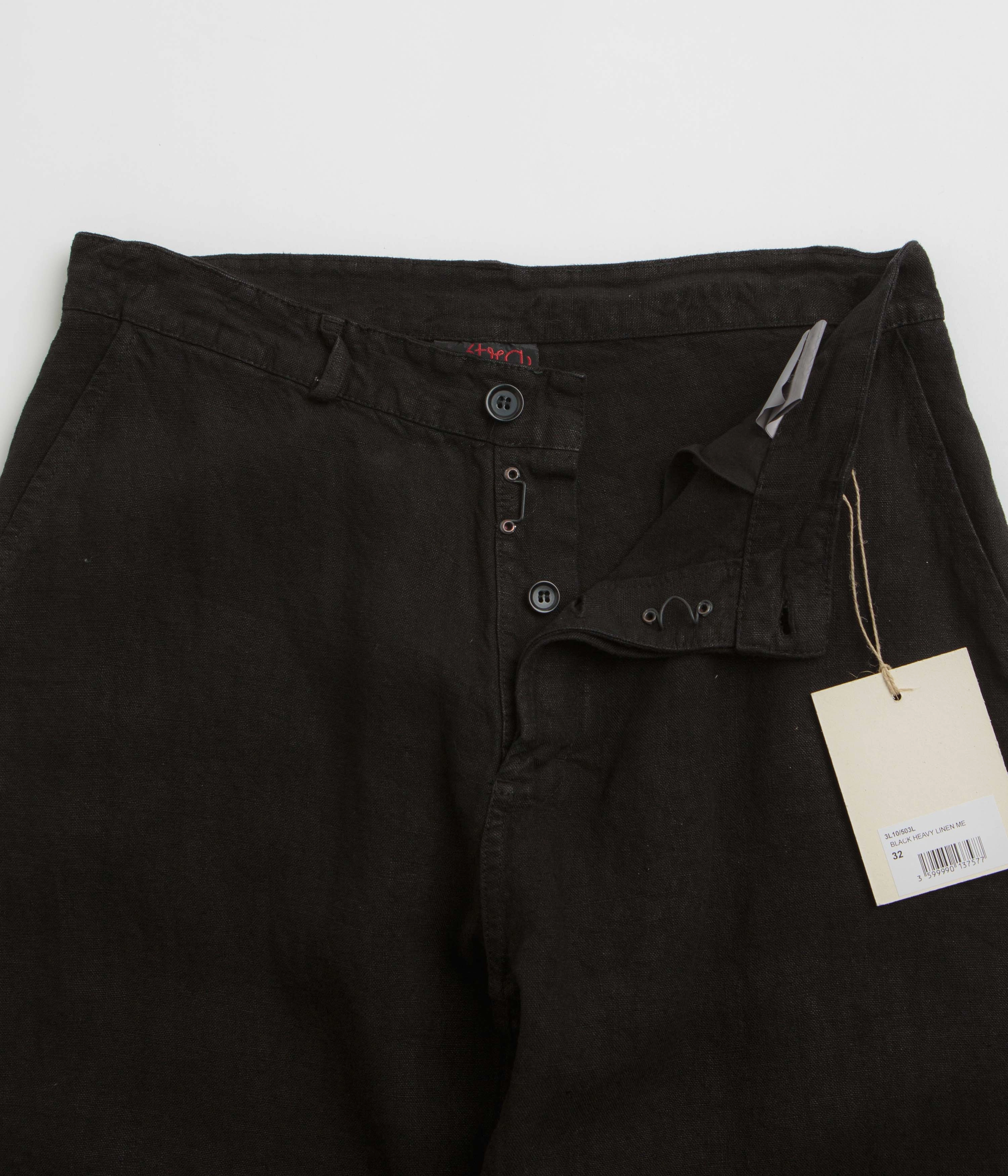 Comfortable Look Wear Office Appropriate Vetra 503L Wide Leg Workwear Trousers - Black