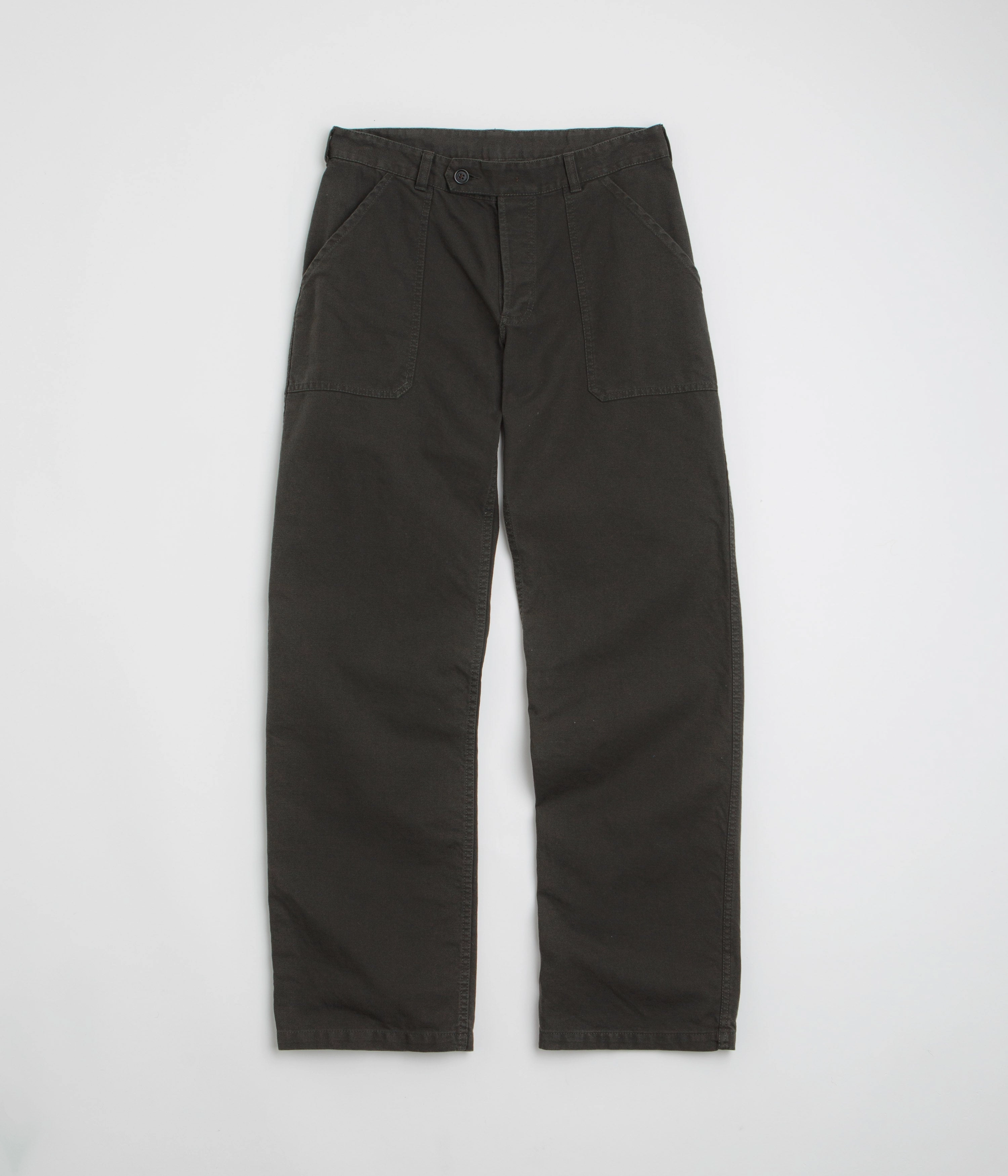 Vetra Fatigue Trousers - Dark Khaki OdorResistantFinish Sporty Cut