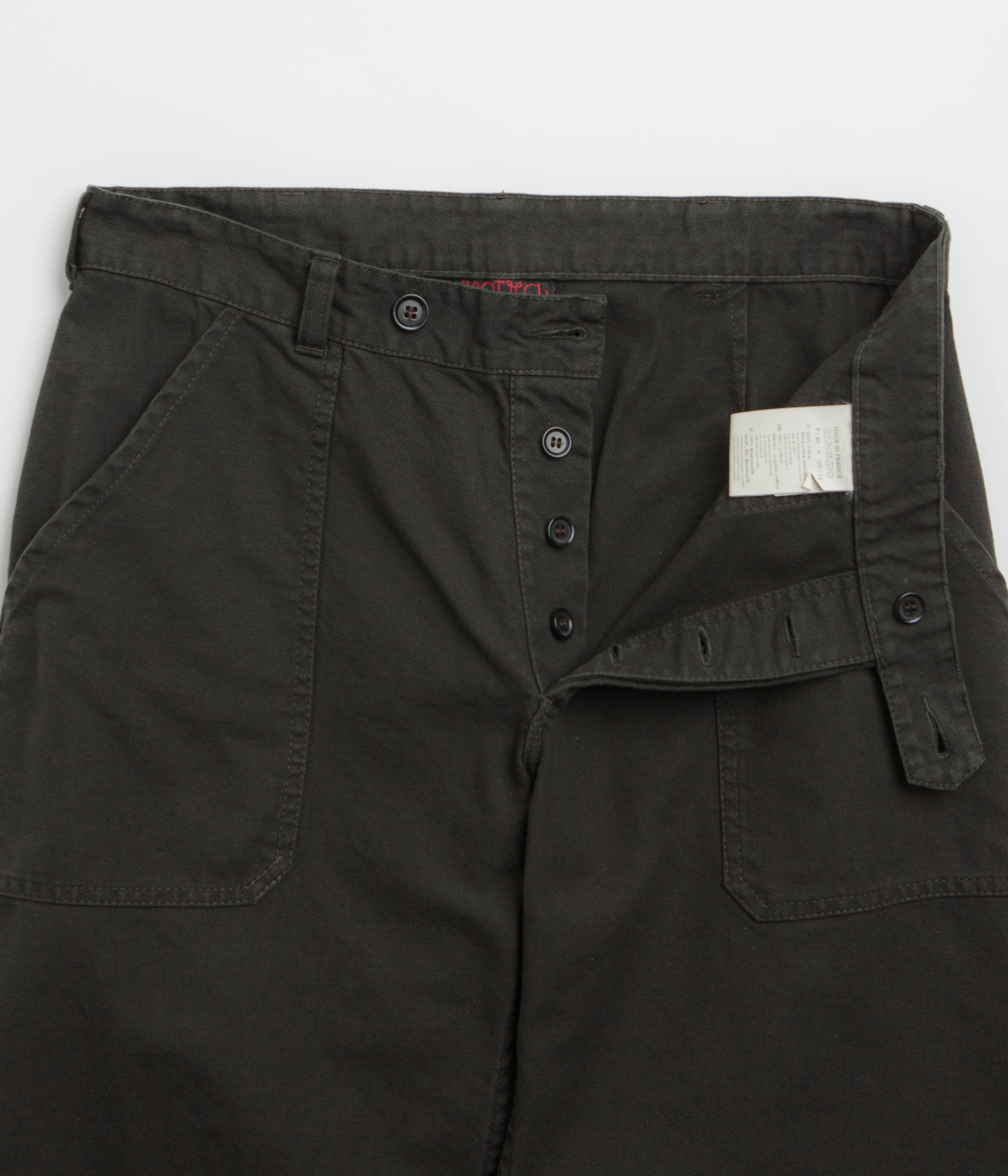 Vetra Fatigue Trousers - Dark Khaki Stay Flexible