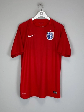 2014/15 ENGLAND AWAY SHIRT (L) NIKE Flexible Collar System