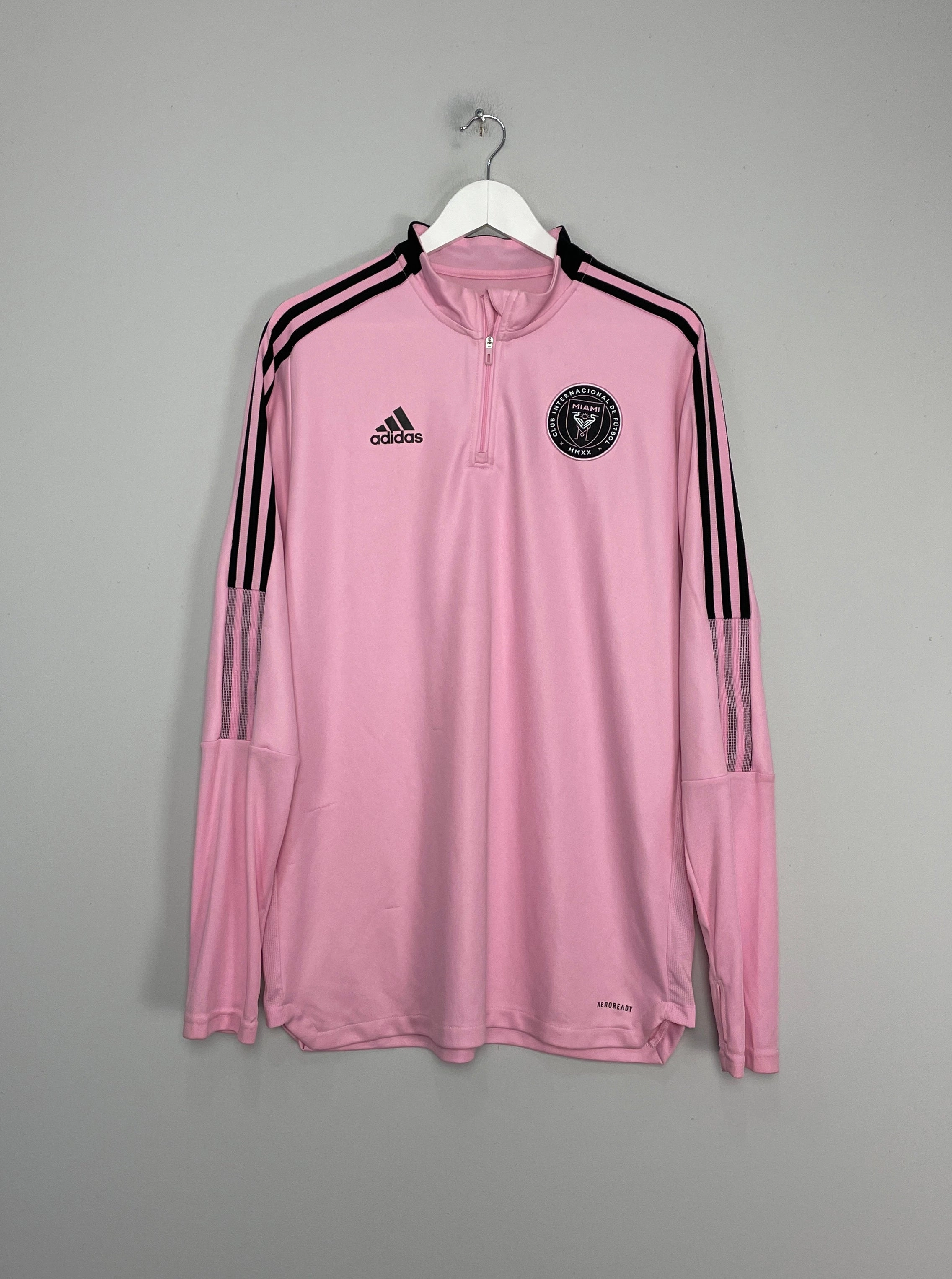 2020/21 INTER MIAMI 1/4 ZIP TOP (XL) ADIDAS Relaxed Vibe product innovation potential