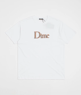 Relaxing Fit Hygroscopic Fiber Dime Classic Decoy T-Shirt - White