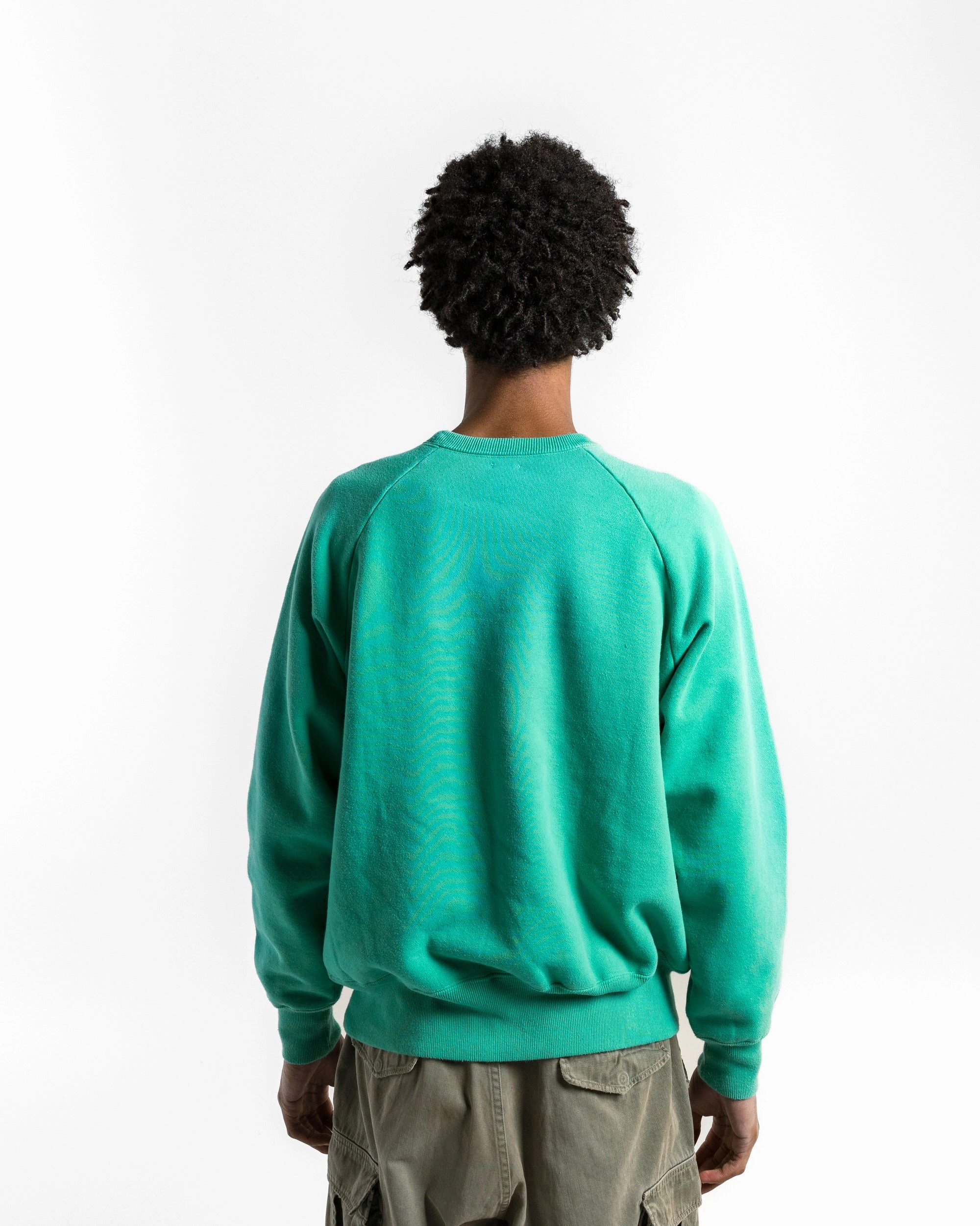 Vintage Sweatshirt - Green Weekend Casual
