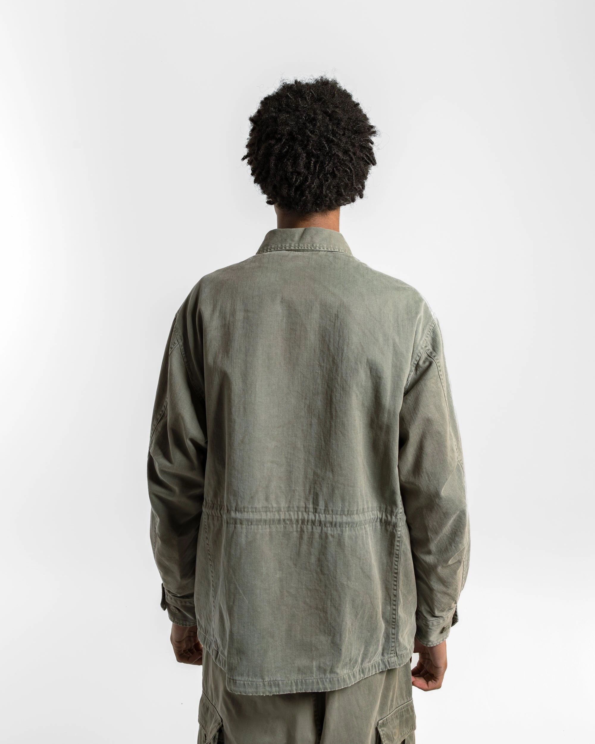 Vintage US Army M-43 Field Jacket - Sage Long Length