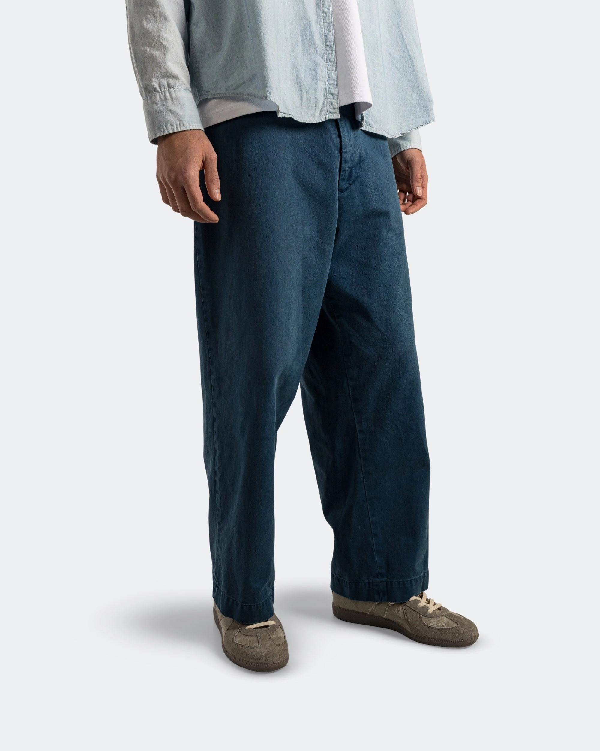 Vintage Work Pants - Blue Casual Vibe