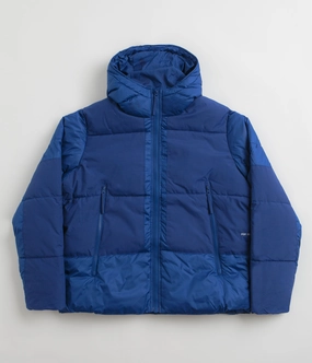 Cold Wind Pop Trading Company Puffer Jacket - Sodalite Blue