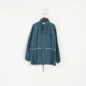 Ritual suitable for educational purposes Vittorio Rossi Rainwear Men XL Jacket Green Vintage Parka Hidden Hood Sport Top