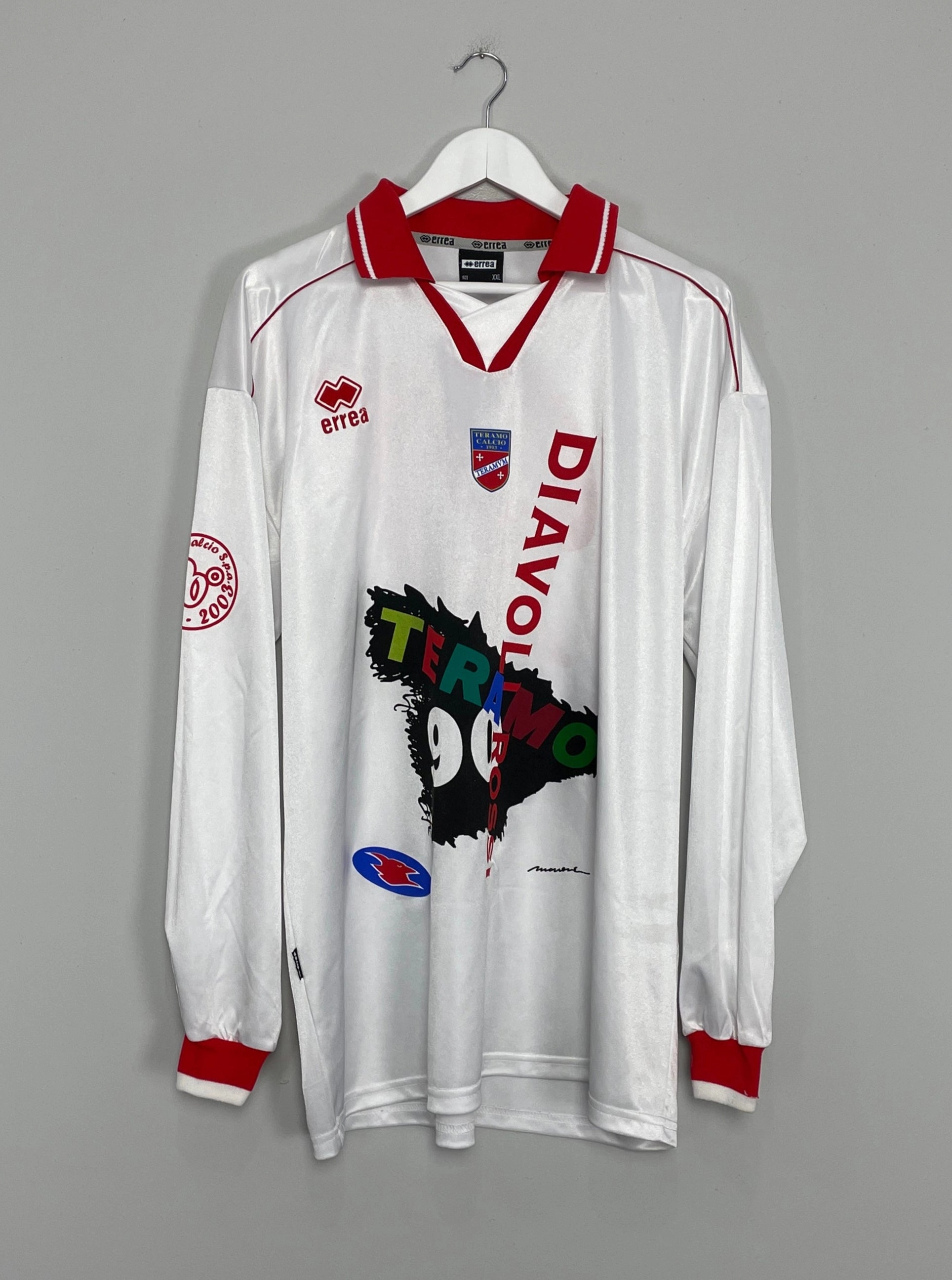 Easy Care Material 2003/04 TERAMO L/S HOME SHIRT (XXL) ERREA