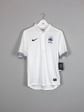 Outdoor Ready Tagless Label Design 2012/13 FRANCE *BNWT* AWAY SHIRT (S) NIKE