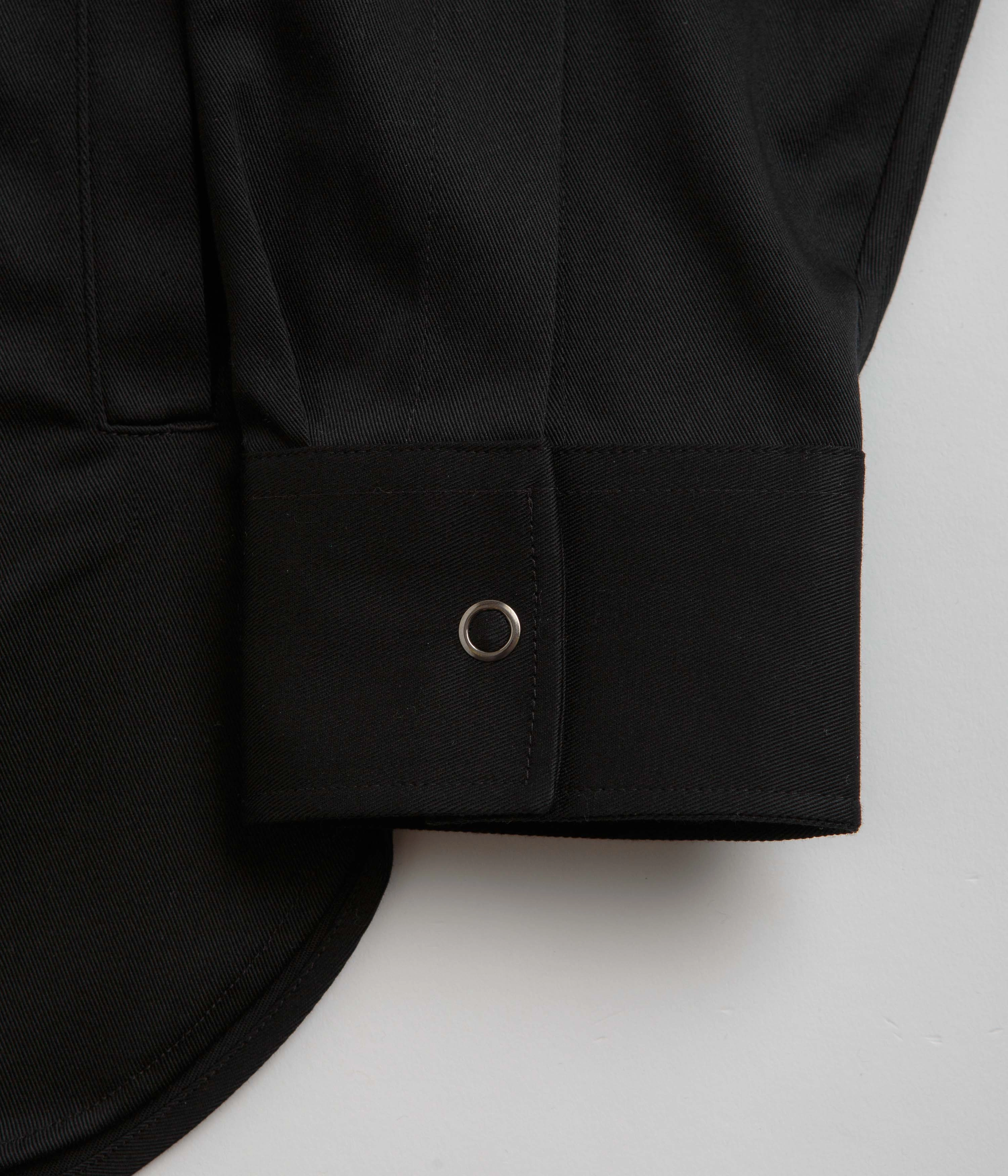 Daily Chill Smooth Gliding Liners Norse Projects Ulrik Gabardine Zipped Overshirt - Black