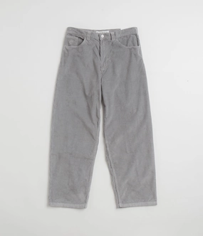 Polar Big Boy Cord Pants - Silver Non Iron Technology HypoallergenicFabric