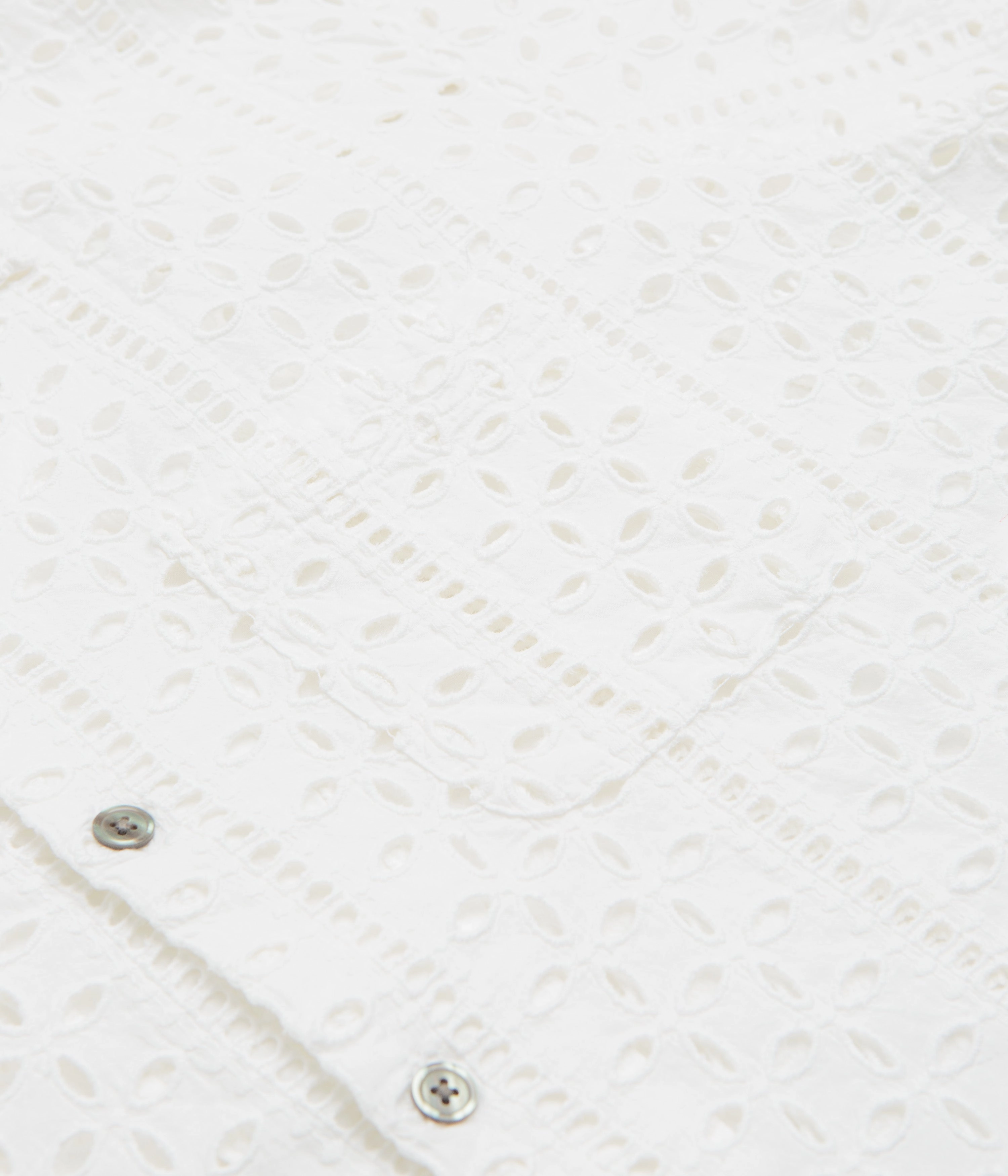 Non Iron Material Dinner Date Obey Ayers Short Sleeve Shirt - White