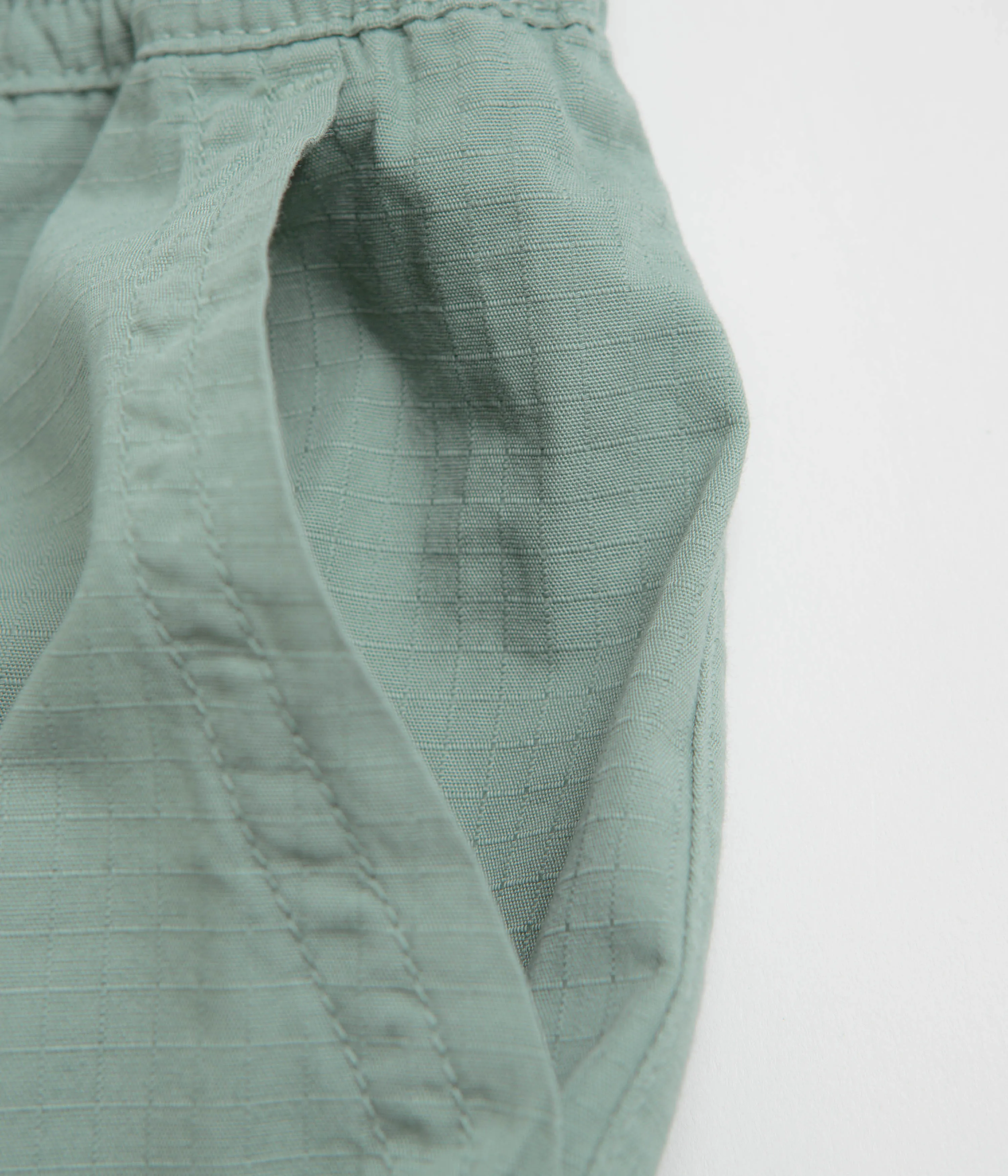 Festival wear Service Works Ripstop Chef Shorts - Sage