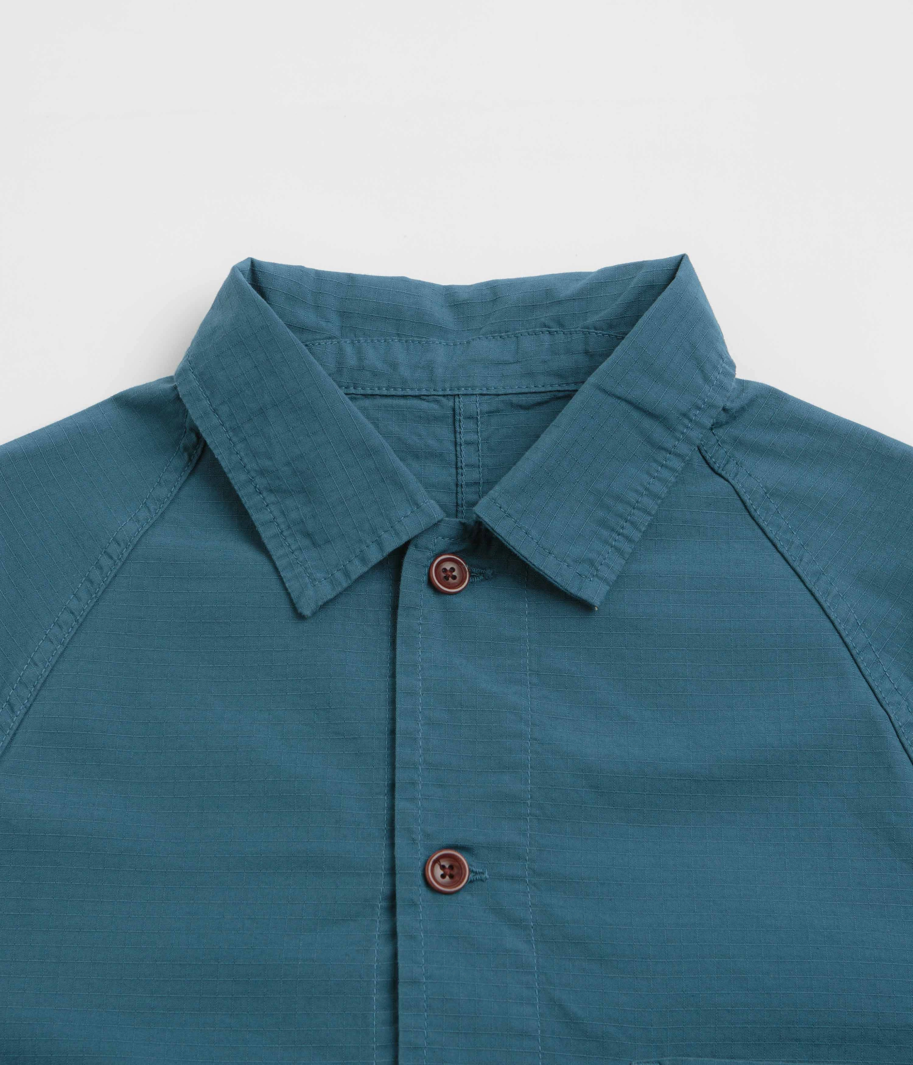 beachgoer Tactile Response Fabric Service Works Ripstop FOH Jacket - Ocean