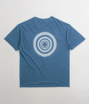 Comfort and Fit Mollusk Pure Energy T-Shirt - True Blue