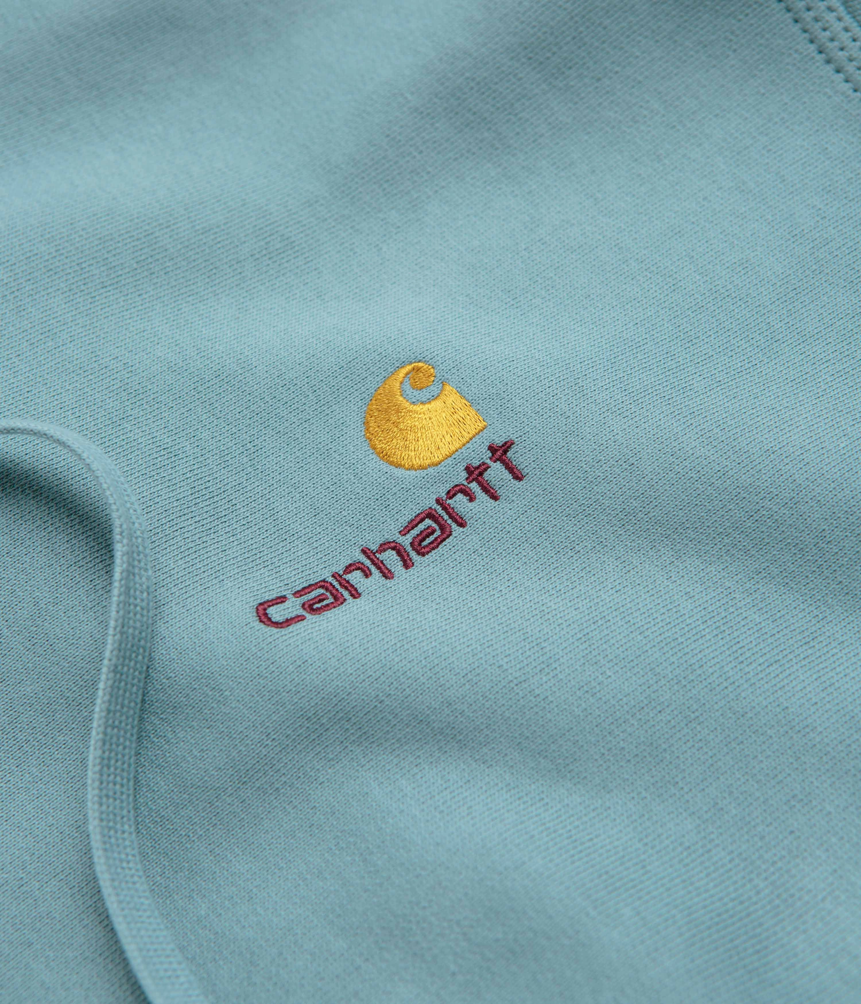 Self expression Western Style Carhartt American Script Hoodie - Citadel