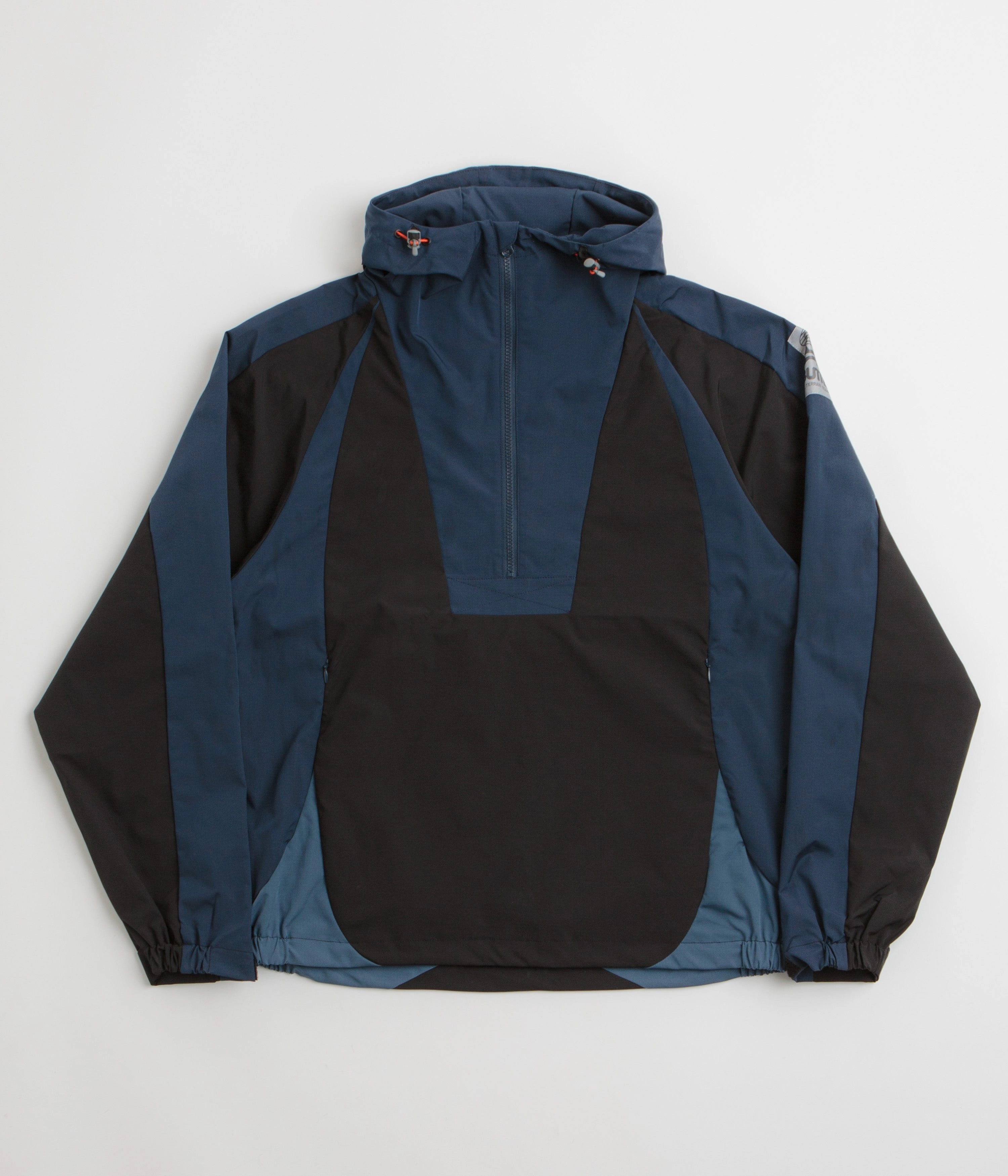 Introduce Butter Goods Contour Anorak Jacket - Navy / Black