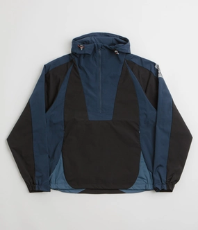 Introduce Butter Goods Contour Anorak Jacket - Navy / Black