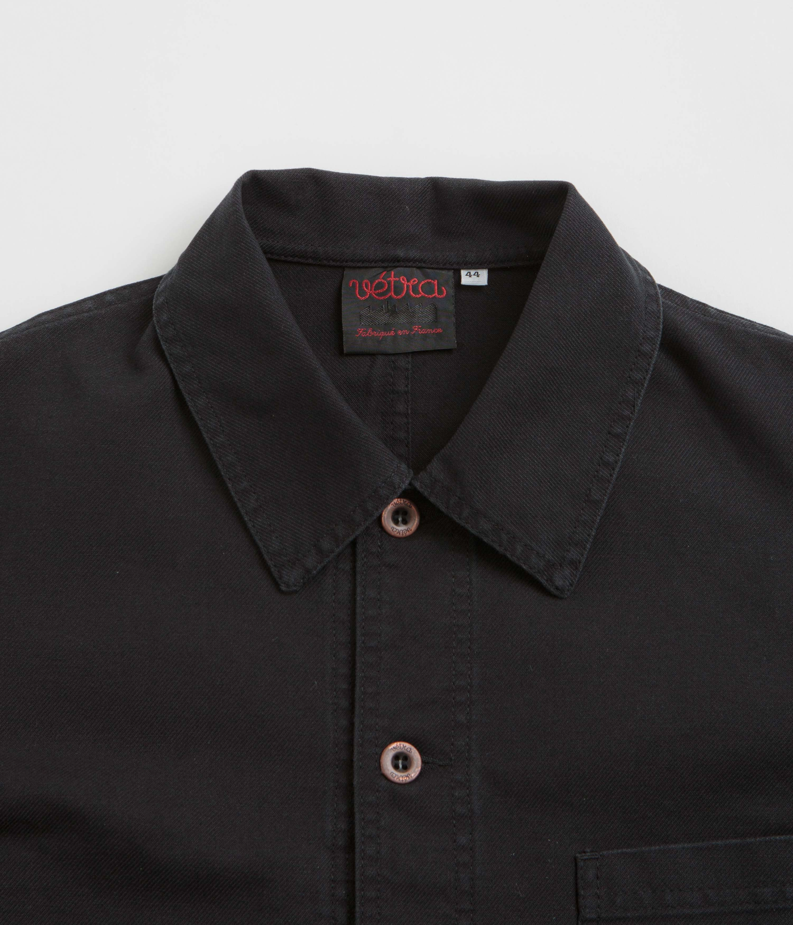 Outdoor Comfort Adjustable Wear Vetra 5C Organic Workwear Jacket - Black