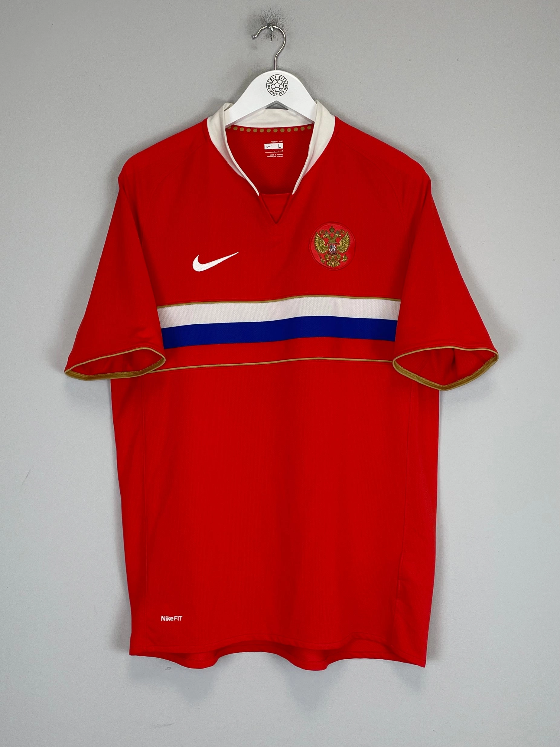 Odor Resistant Clothing Tech 2008/09 RUSSIA AWAY SHIRT (L) NIKE