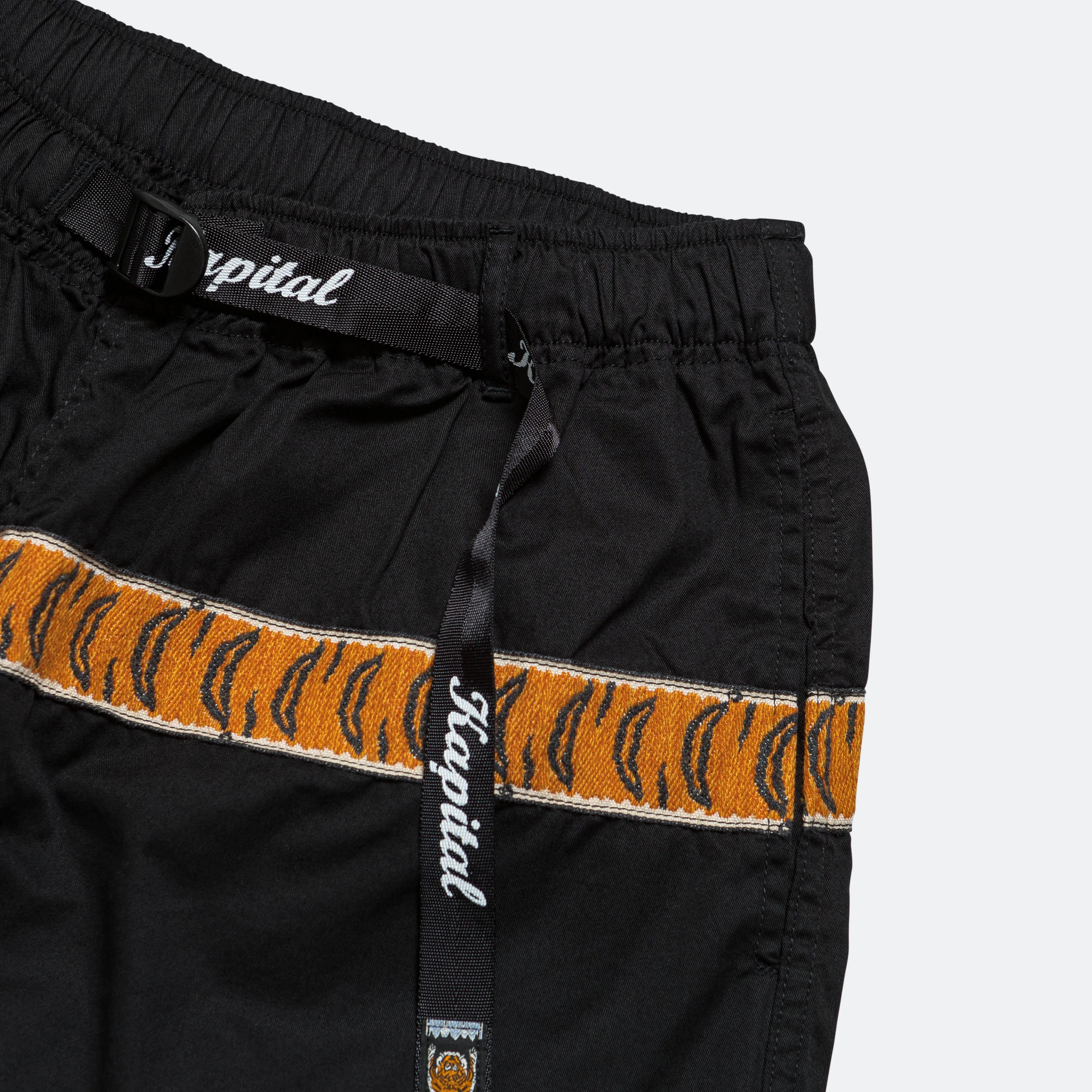 Casual Style Combed Burberry ECO BAKA Shorts - Black